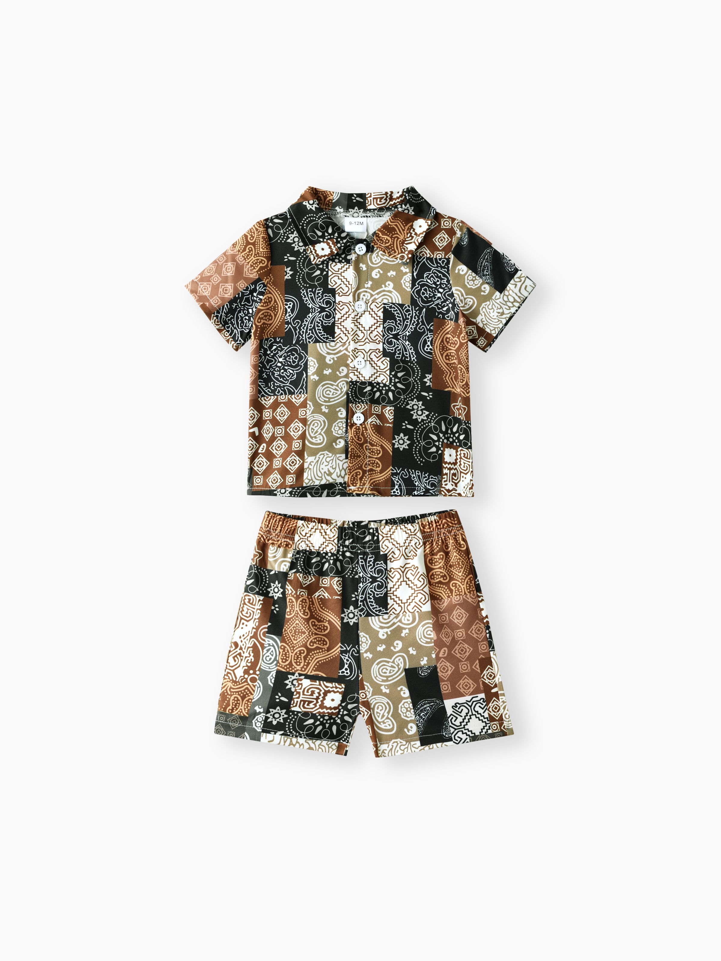 Casual Ethnic 2pcs Set for Baby Boy with Lapel, 100% Polyester, Regular
Casual Ethnic 2pcs Set for Baby Boy with Lapel, 100% Polyester, Regular