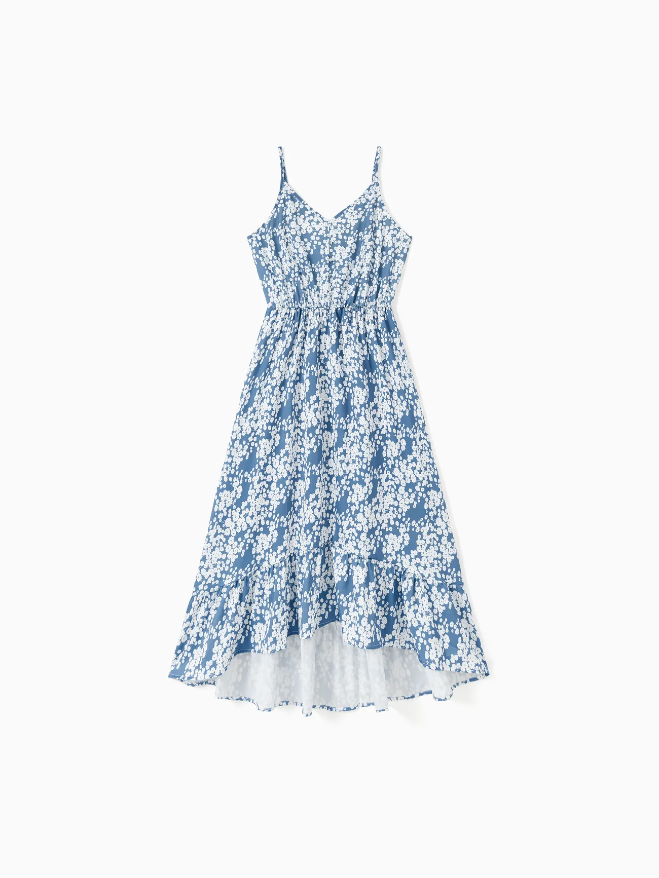 Family Matching Sets Blue Color Block Shirt or Button Up Ruffle Hem Floral Strap Dress
Family Matching Sets Blue Color Block Shirt or Button Up Ruffle Hem Floral Strap Dress