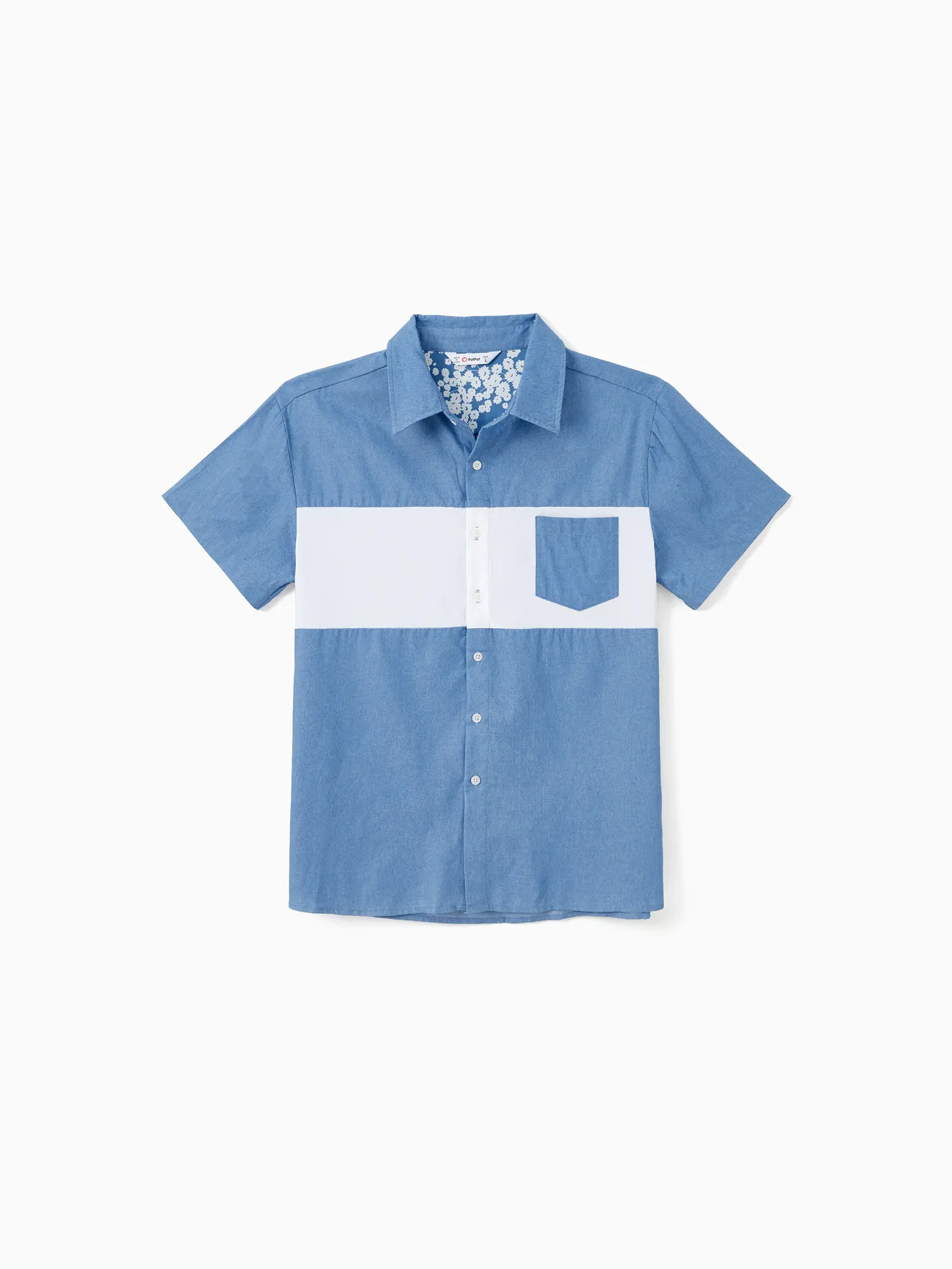 Family Matching Sets Blue Color Block Shirt or Button Up Ruffle Hem Floral Strap Dress
Family Matching Sets Blue Color Block Shirt or Button Up Ruffle Hem Floral Strap Dress