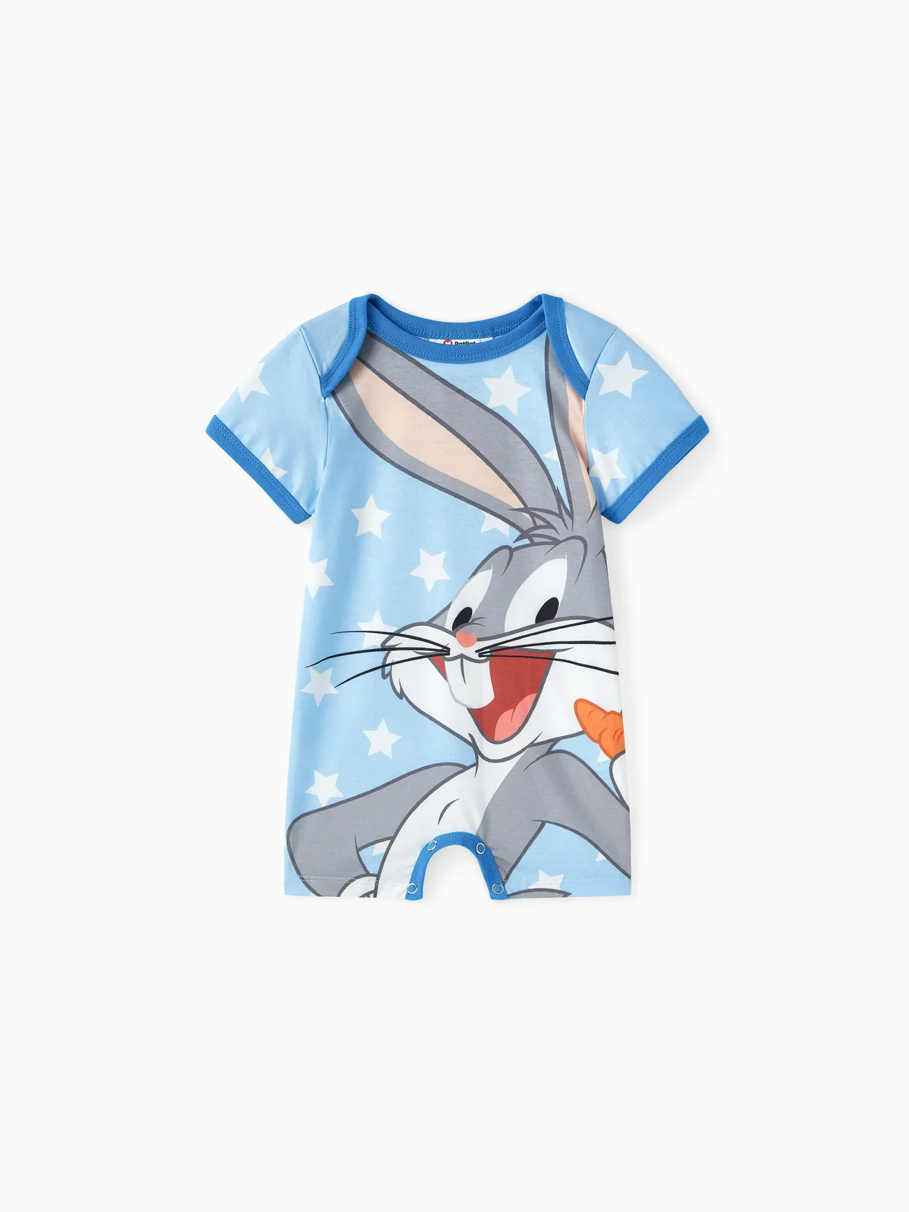 Looney Tunes Baby Boy/Girl Cartoon Animal Print Short-sleeve Naia™ Romper 
Looney Tunes Baby Boy/Girl Cartoon Animal Print Short-sleeve Naia™ Romper