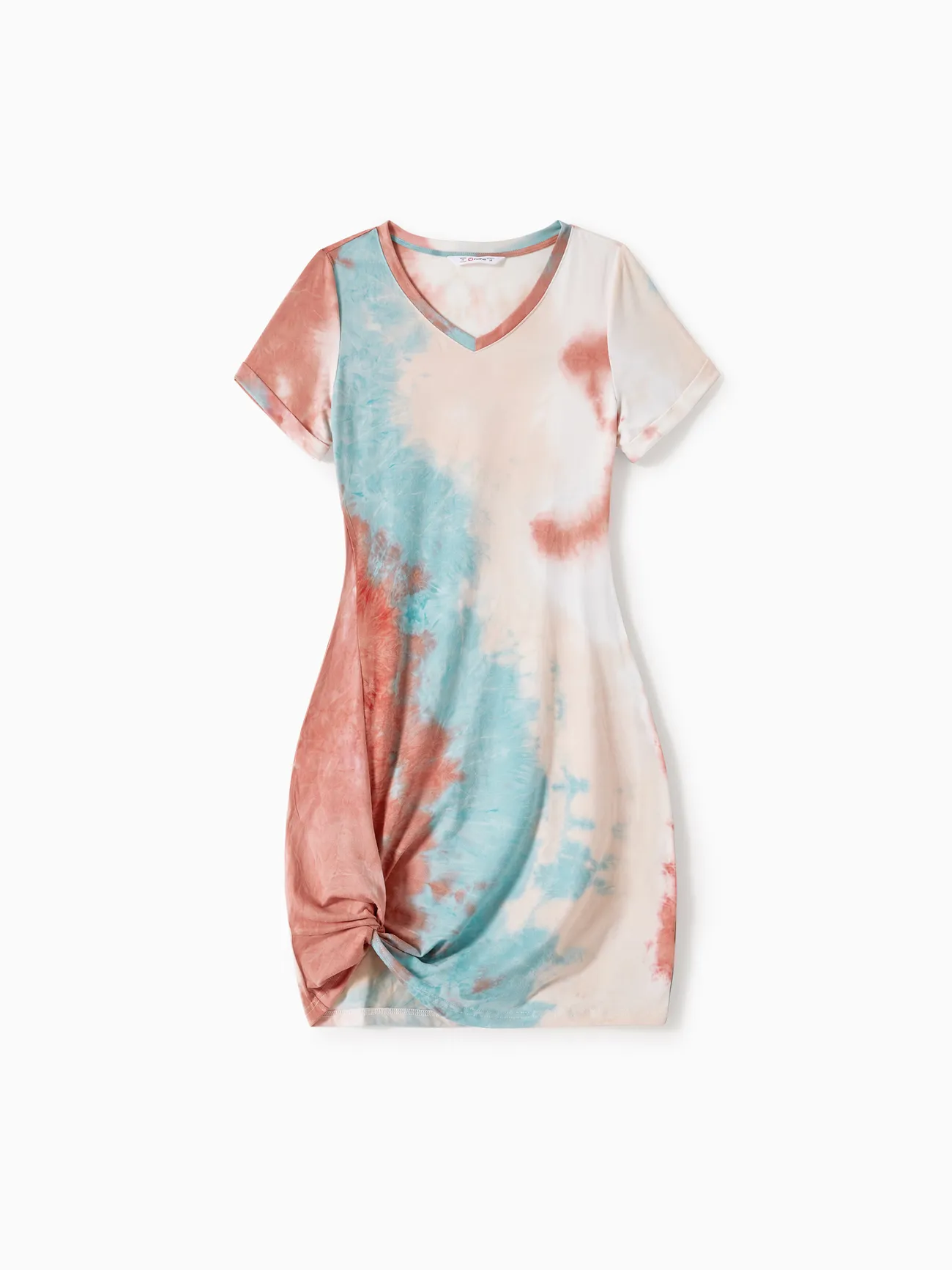 Family Matching Colorblock Tie Dye Twist Knot Bodycon Dresses and Short-sleeve T-shirts Sets
Family Matching Colorblock Tie Dye Twist Knot Bodycon Dresses and Short-sleeve T-shirts Sets