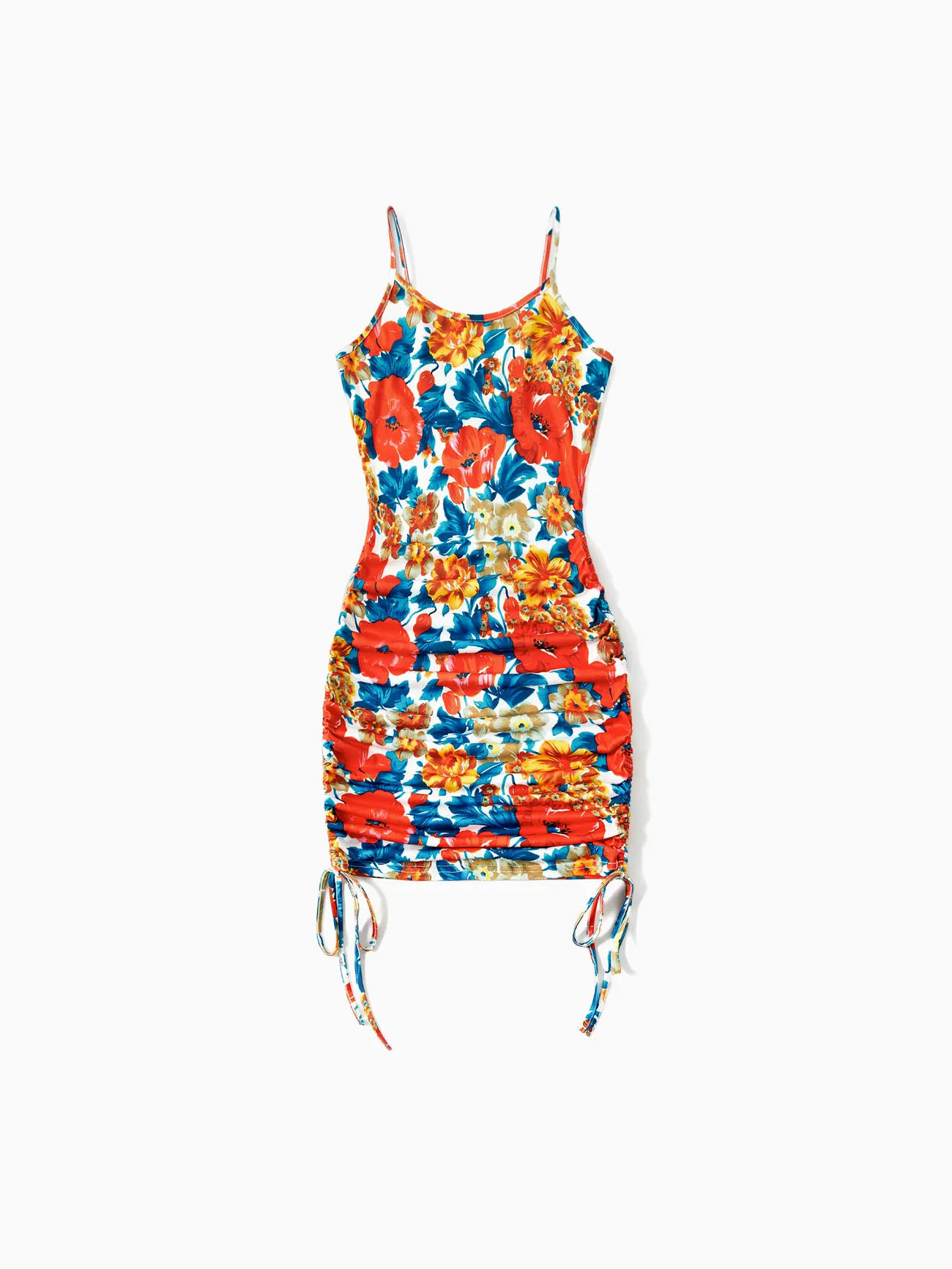 Family Matching Floral Panel T-Shirt and Ruched Drawstring Side Bodycon Strap Dress Sets
Family Matching Floral Panel T-Shirt and Ruched Drawstring Side Bodycon Strap Dress Sets