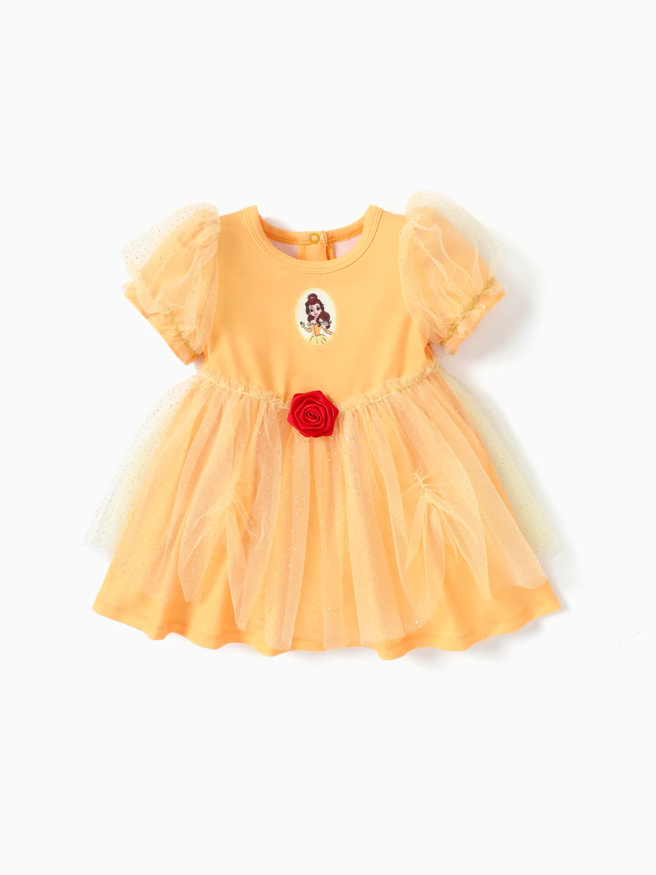 Disney Princess Baby/Toddler Girl Naia™ Ariel Character Print Puff sleeves Cosplay Mesh Dress 
Disney Princess Baby/Toddler Girl Naia™ Ariel Character Print Puff sleeves Cosplay Mesh Dress