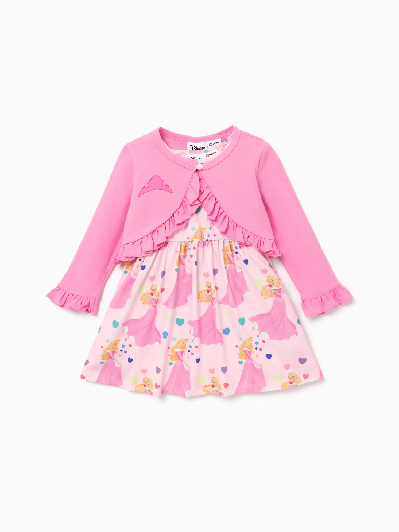 Disney princess Toddler Girl Character Ariel Dress Set with Ruffle Edge
Disney princess Toddler Girl Character Ariel Dress Set with Ruffle Edge