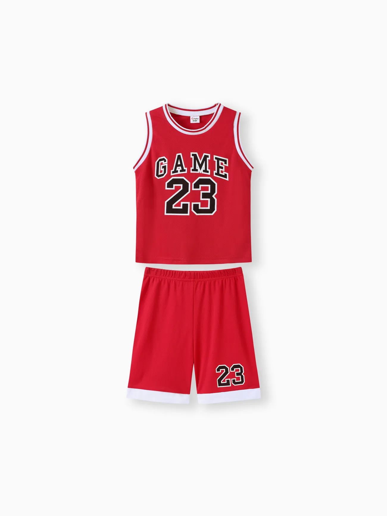 2Pcs Kid Boy Letter & Number Print Sports Tank Top and Shorts Set 
2Pcs Kid Boy Letter & Number Print Sports Tank Top and Shorts Set