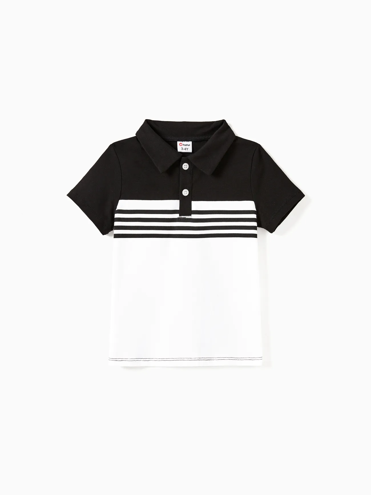 Family Matching Colorblock Polo Shirt and Stripe Dye-Tie High Neck Halter Belted Dress Sets
Family Matching Colorblock Polo Shirt and Stripe Dye-Tie High Neck Halter Belted Dress Sets