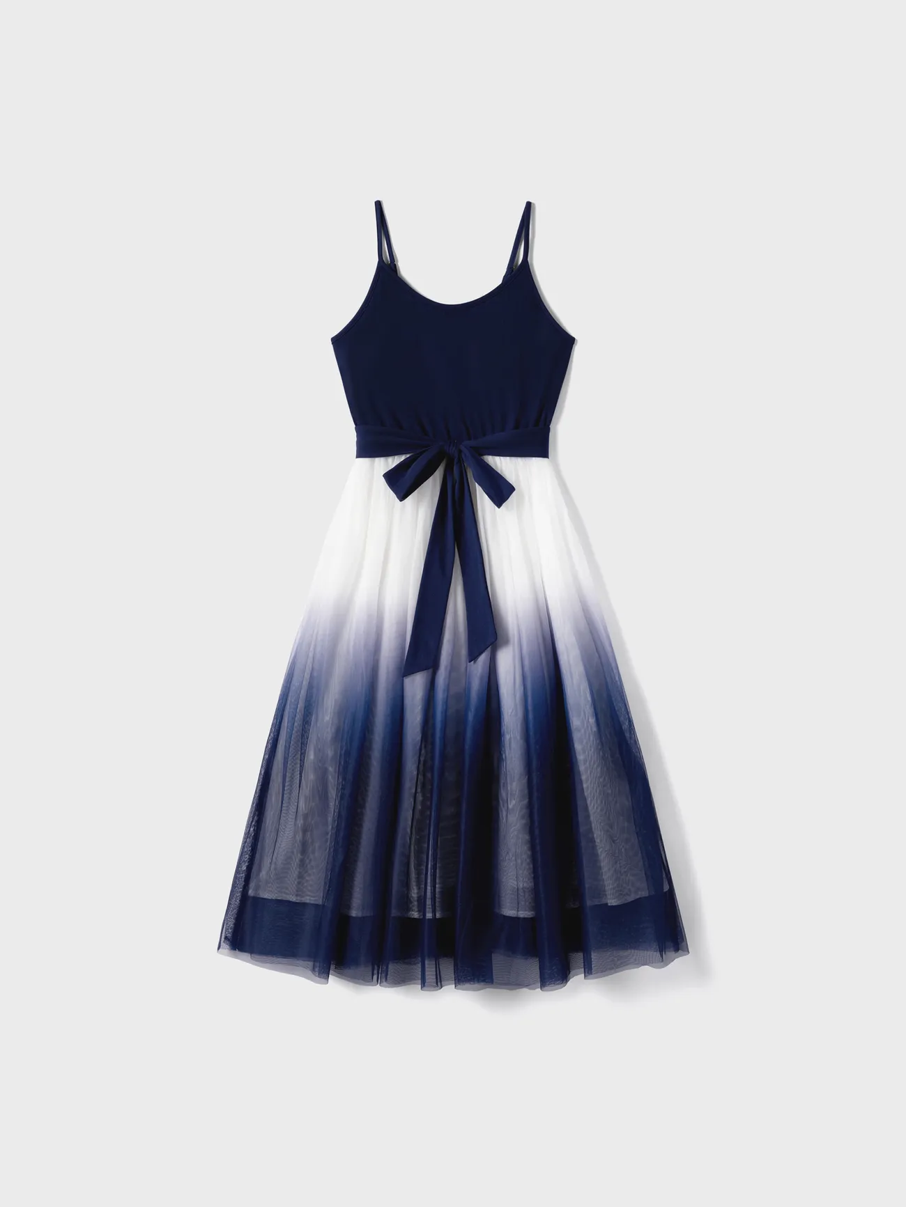 Family Matching Belted Ombre Slip Dresses and Striped Short-sleeve T-shirts Sets
Family Matching Belted Ombre Slip Dresses and Striped Short-sleeve T-shirts Sets