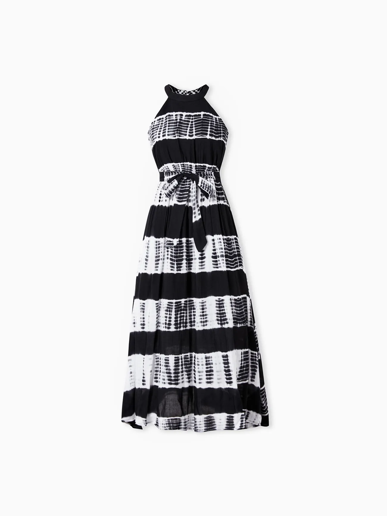 Family Matching Colorblock Polo Shirt and Stripe Dye-Tie High Neck Halter Belted Dress Sets
Family Matching Colorblock Polo Shirt and Stripe Dye-Tie High Neck Halter Belted Dress Sets