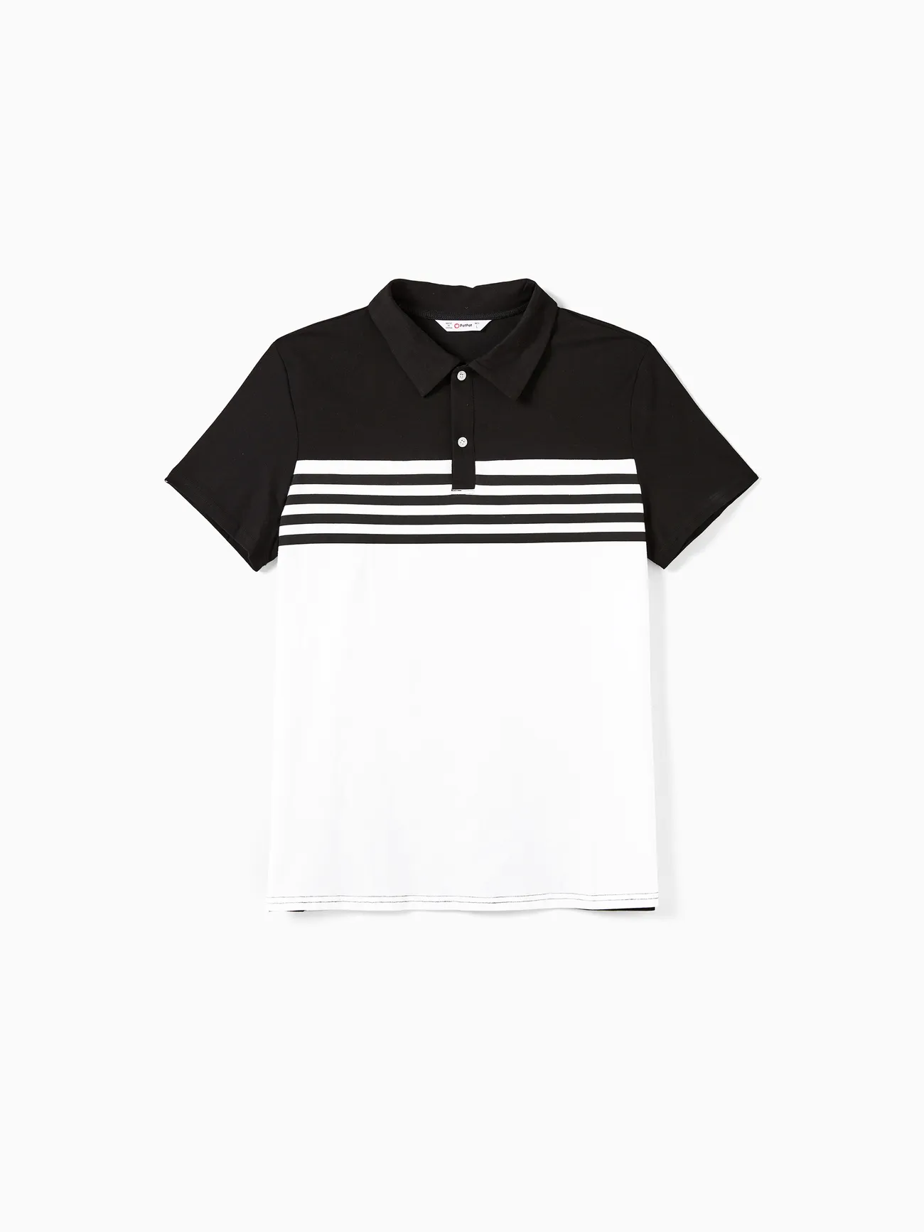 Family Matching Colorblock Polo Shirt and Stripe Dye-Tie High Neck Halter Belted Dress Sets
Family Matching Colorblock Polo Shirt and Stripe Dye-Tie High Neck Halter Belted Dress Sets