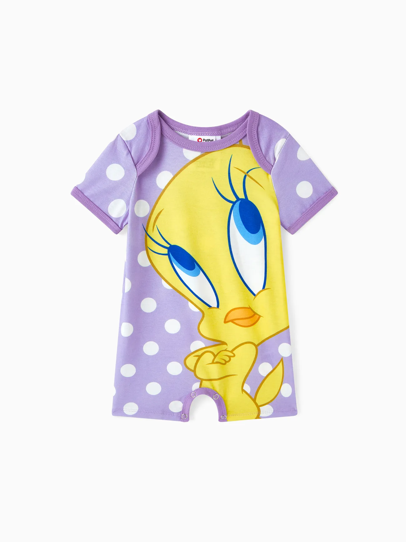 Looney Tunes Baby Boy/Girl Cartoon Animal Print Short-sleeve Naia™ Romper
Looney Tunes Baby Boy/Girl Cartoon Animal Print Short-sleeve Naia™ Romper