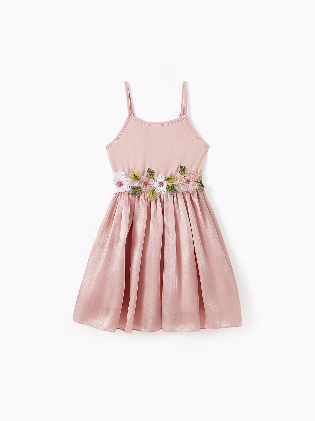 Mommy and Me Sweet Style Flower Embroidered Sleeveless Pleated Tulle Strap Dresses
Mommy and Me Sweet Style Flower Embroidered Sleeveless Pleated Tulle Strap Dresses
