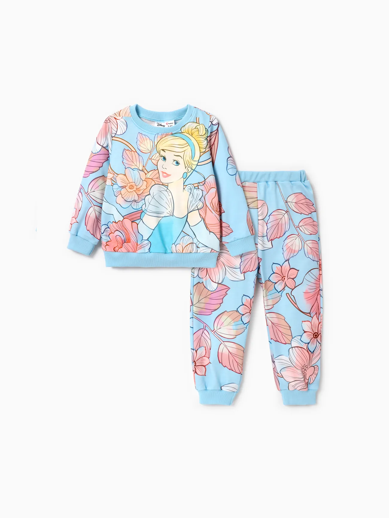 Disney Princess Baby Girl 2pcs Character Print Long-sleeve Top and Pants Set
Disney Princess Baby Girl 2pcs Character Print Long-sleeve Top and Pants Set