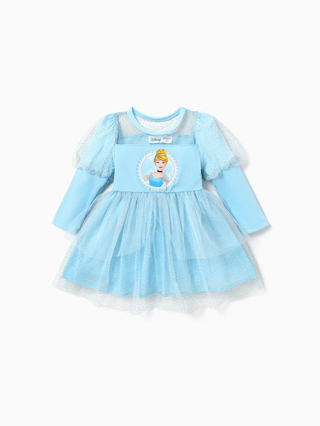 Disney Princess Toddler Girl Character Pattern Long-sleeve Mesh Dress
Disney Princess Toddler Girl Character Pattern Long-sleeve Mesh Dress