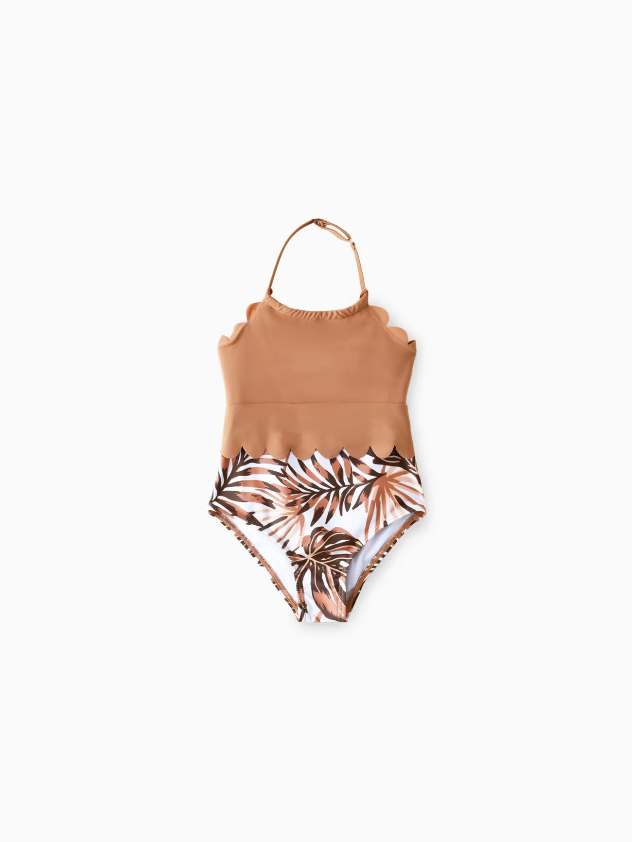 Family Matching Floral Drawstring Swim Trunks or Shell Edge Spliced One-Piece Strap Swimsuit
Family Matching Floral Drawstring Swim Trunks or Shell Edge Spliced One-Piece Strap Swimsuit