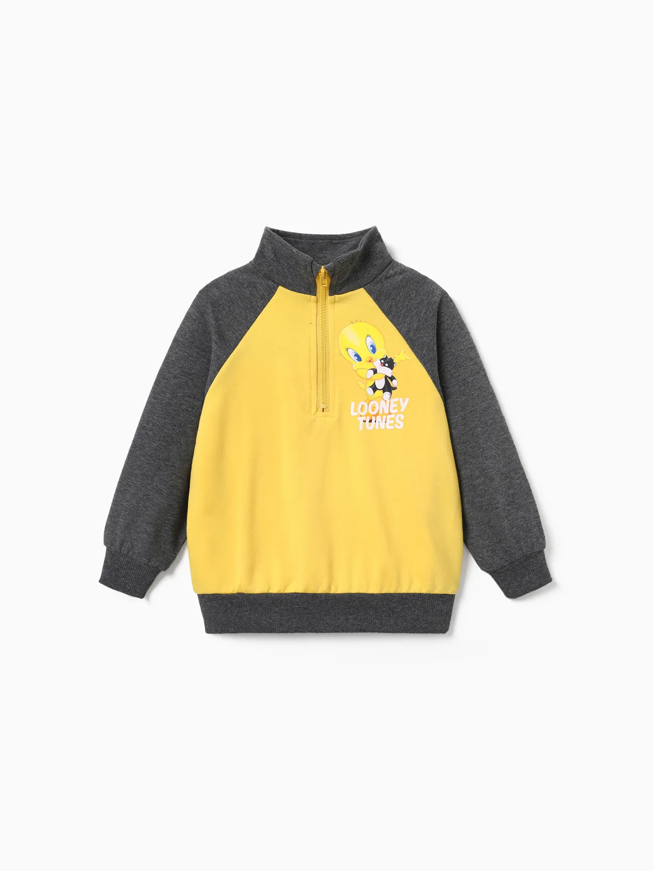 Looney Tunes Toddler Boy/Girl Zipper Stand Collar Sweatshirt
Looney Tunes Toddler Boy/Girl Zipper Stand Collar Sweatshirt