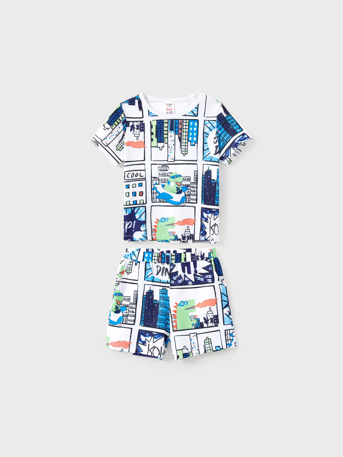 Family Matching Pajamas Sets Comic Dinosaurs Pajamas with Pockets
Family Matching Pajamas Sets Comic Dinosaurs Pajamas with Pockets