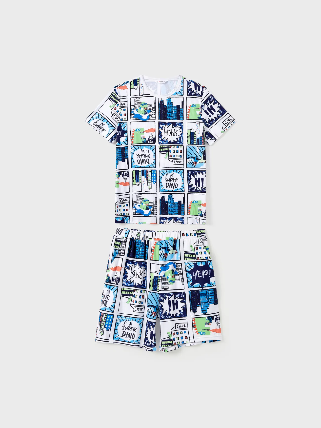 Family Matching Pajamas Sets Comic Dinosaurs Pajamas with Pockets
Family Matching Pajamas Sets Comic Dinosaurs Pajamas with Pockets