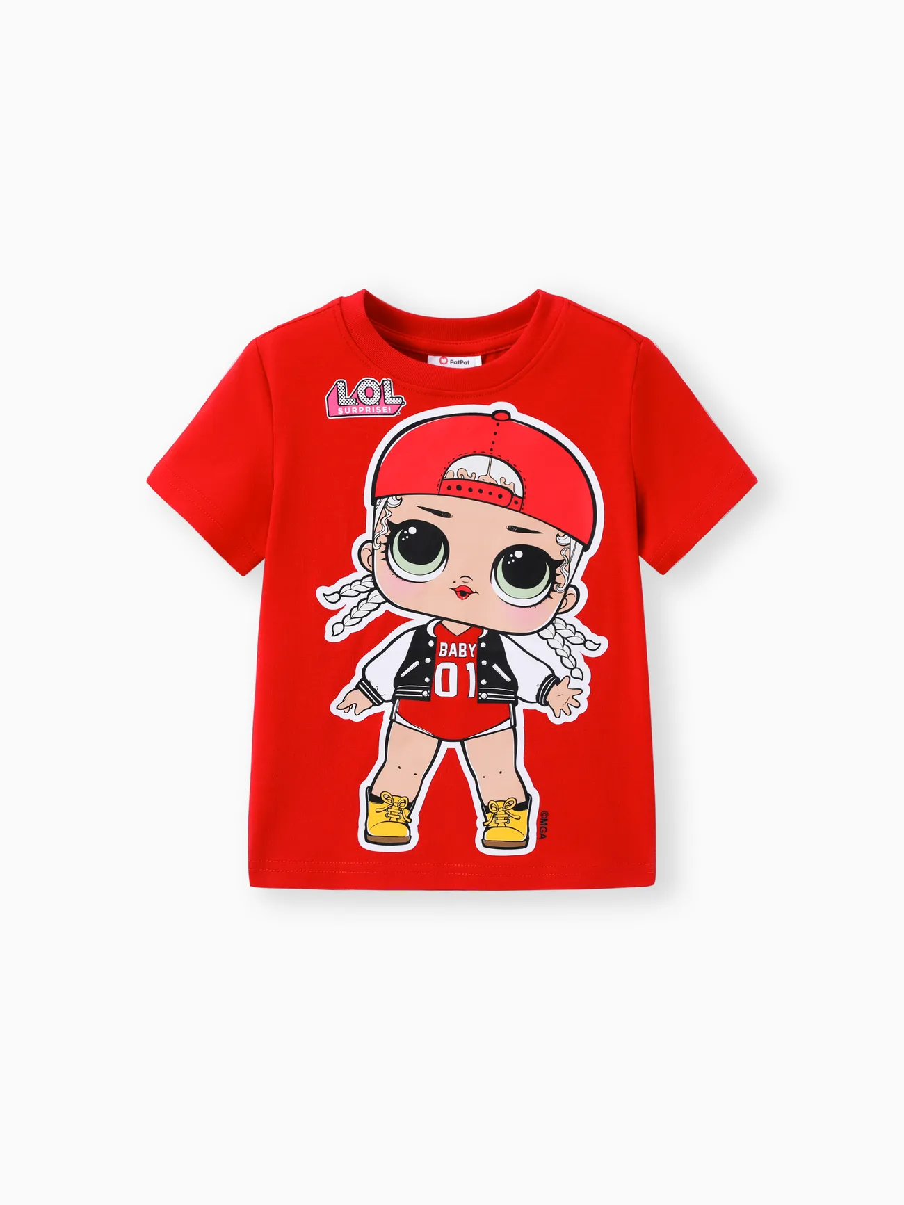 L.O.L. SURPRISE! Toddler/Kid Girl Cotton Character Print Short-sleeveTee
L.O.L. SURPRISE! Toddler/Kid Girl Cotton Character Print Short-sleeveTee