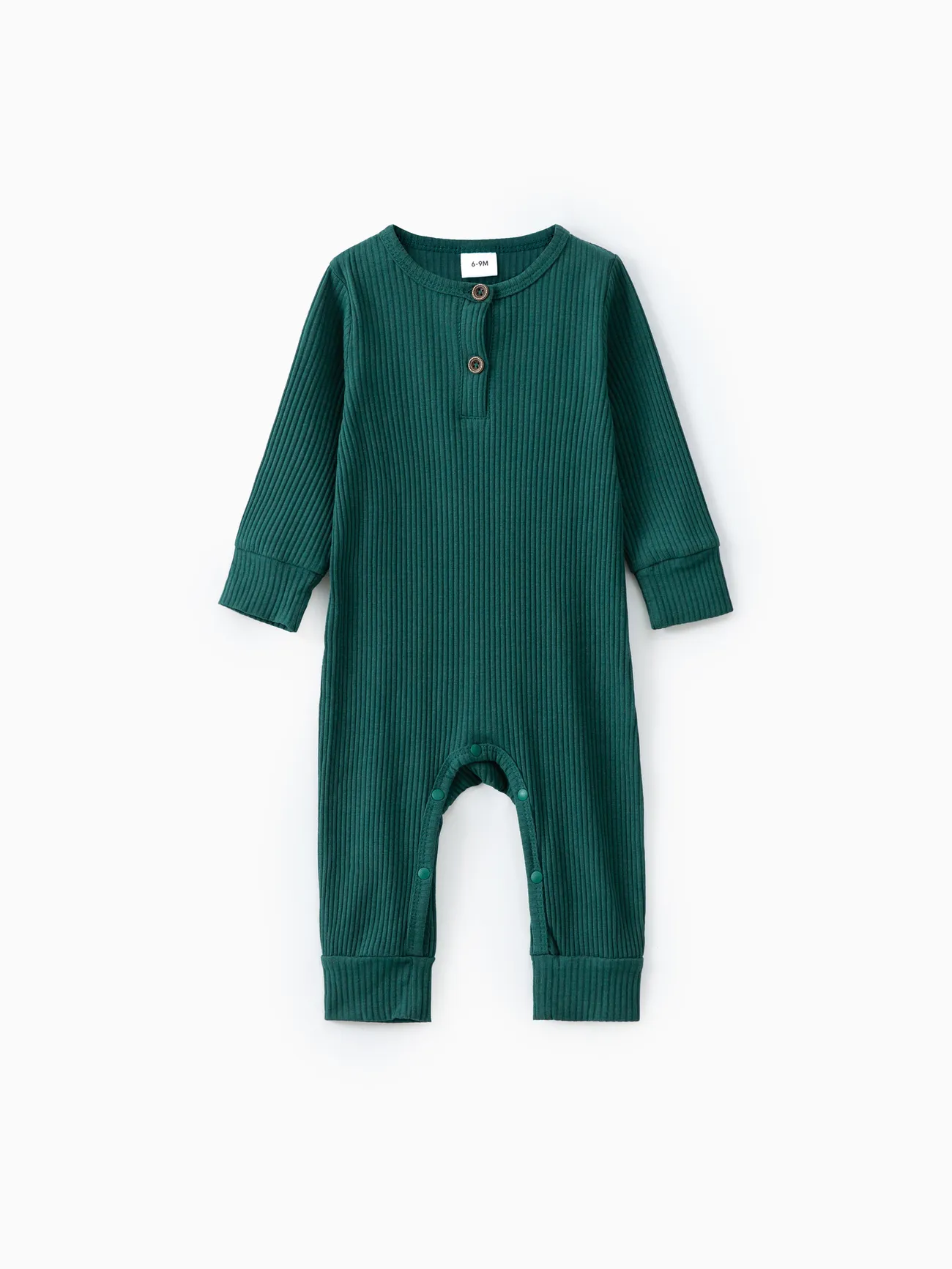 Baby Boy/Girl Cotton Ribbed Button Up Jumpsuit
Baby Boy/Girl Cotton Ribbed Button Up Jumpsuit