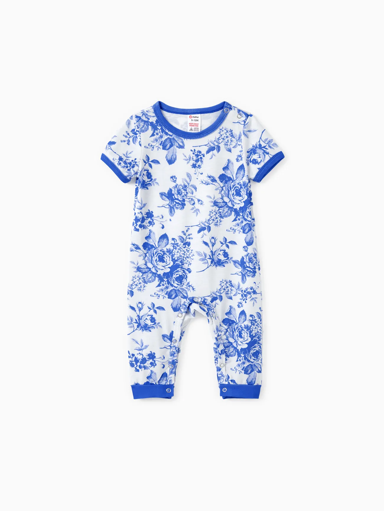 Family Matching Blue Floral Drawstring Pajamas
Family Matching Blue Floral Drawstring Pajamas
