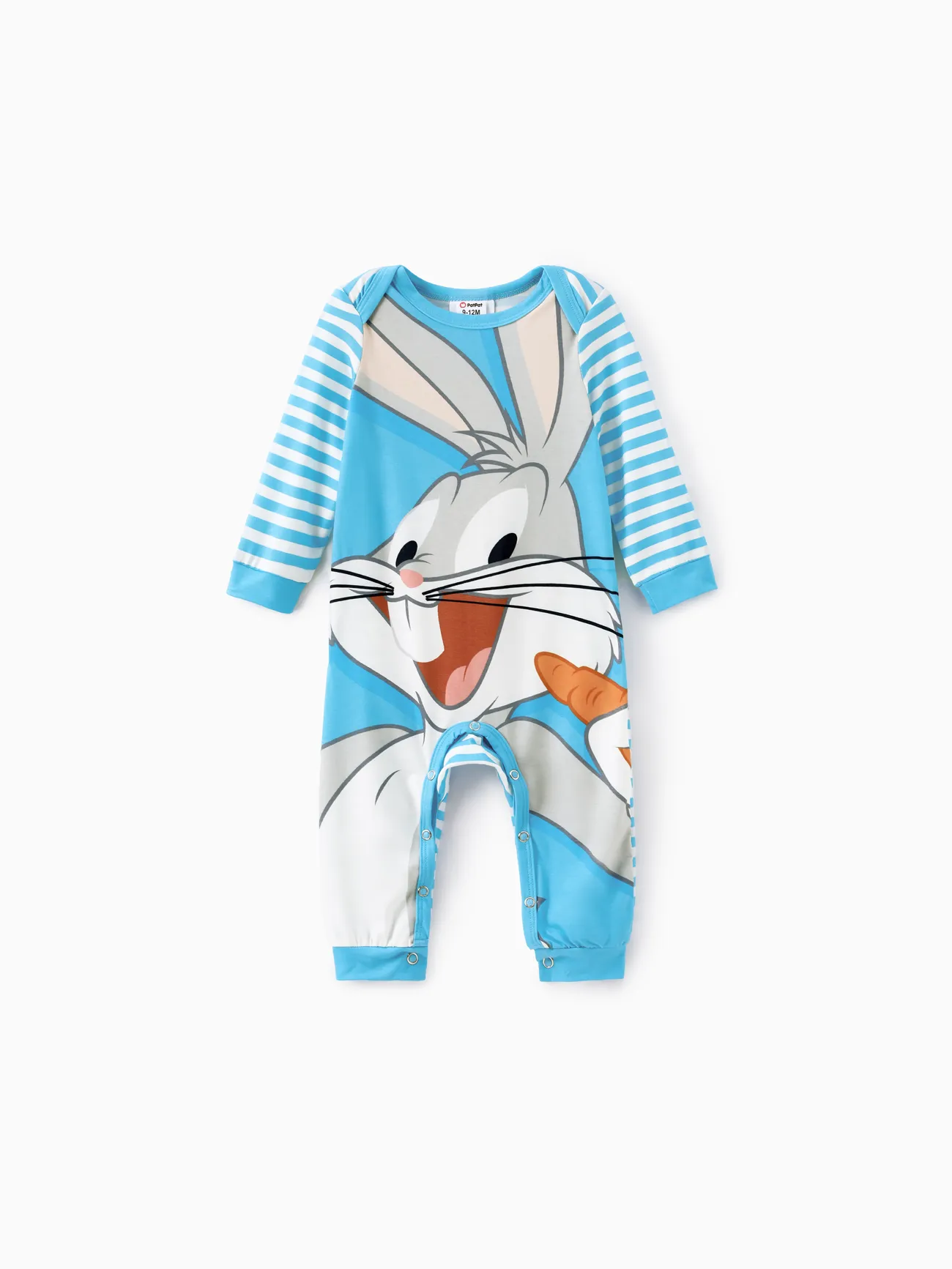 Looney Tunes Baby Boy/Girl Cartoon Animal Print Striped Long-sleeve Naia™ Jumpsuit
Looney Tunes Baby Boy/Girl Cartoon Animal Print Striped Long-sleeve Naia™ Jumpsuit