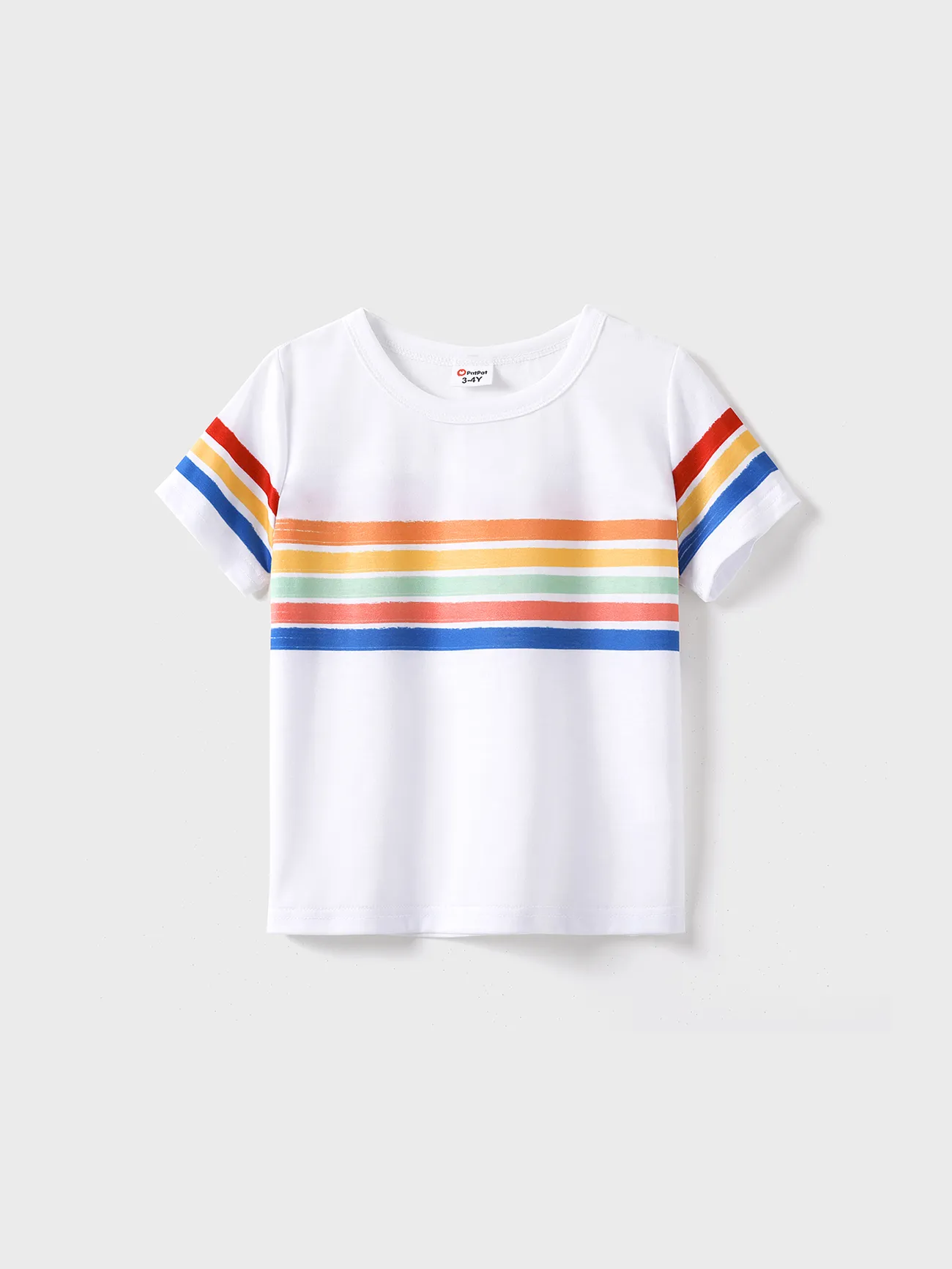 Family Matching Colorful Striped V Neck Flutter-sleeve Dresses and Short-sleeve T-shirts Sets
Family Matching Colorful Striped V Neck Flutter-sleeve Dresses and Short-sleeve T-shirts Sets