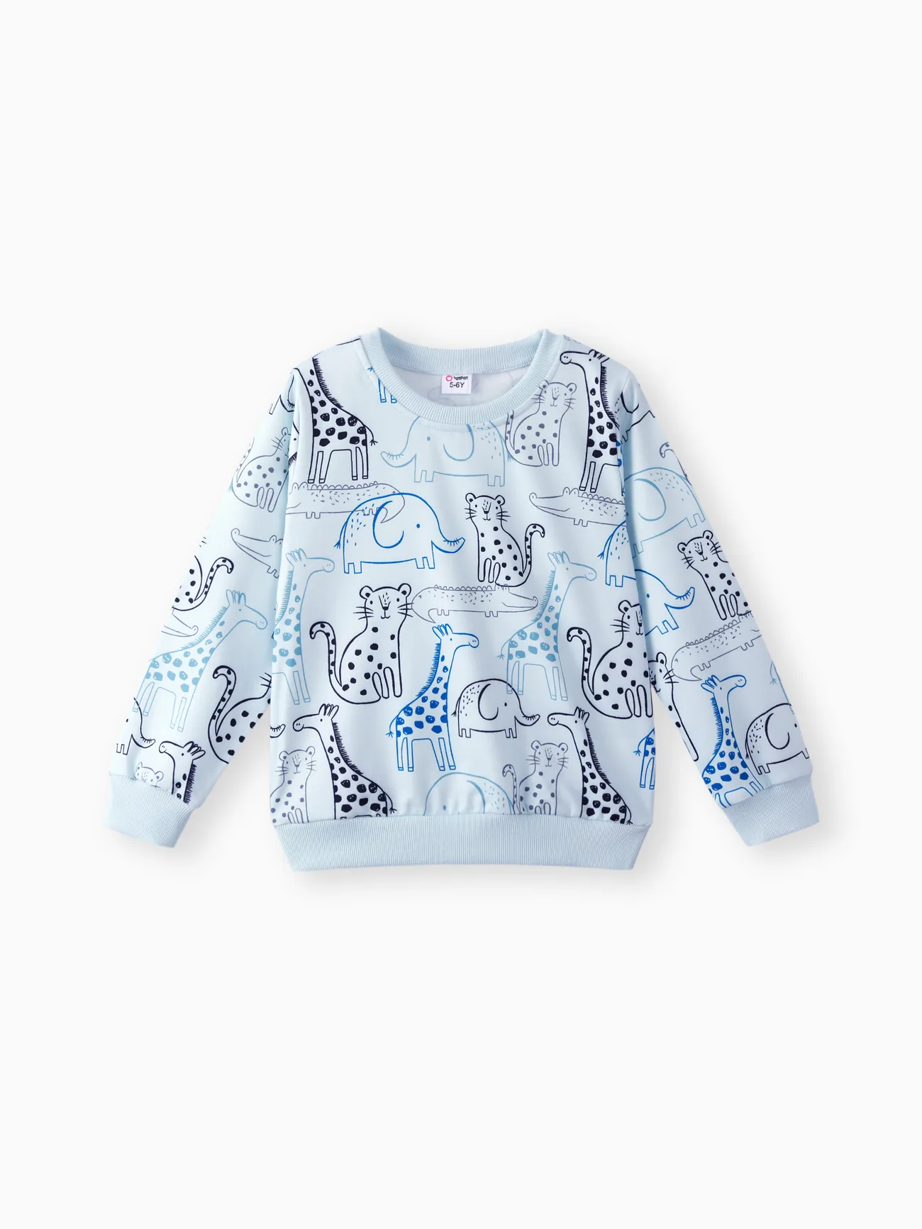 Toddler Boy Childlike Style Animal Pattern Sweatshirt
Toddler Boy Childlike Style Animal Pattern Sweatshirt