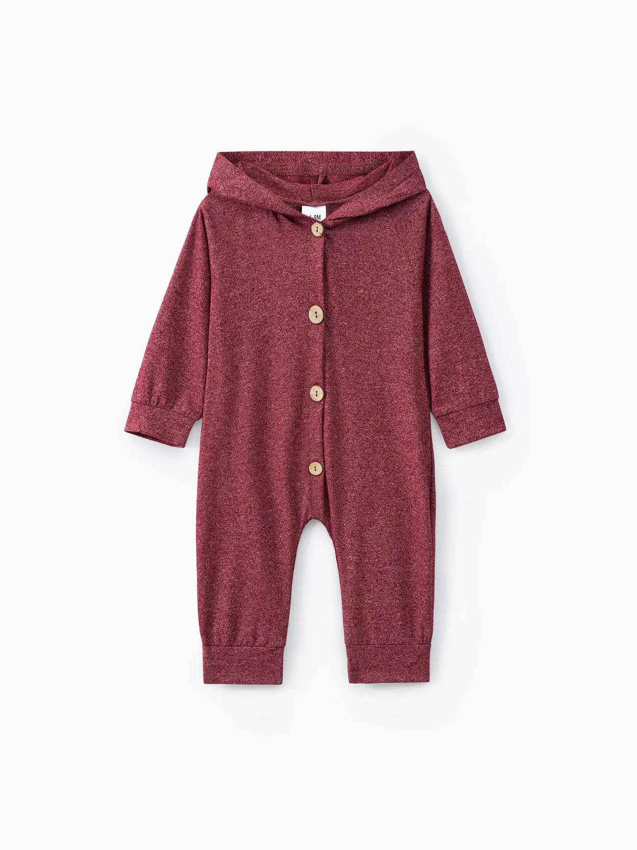 Baby Boy/Girl Solid Hooded Jumpsuit
Baby Boy/Girl Solid Hooded Jumpsuit