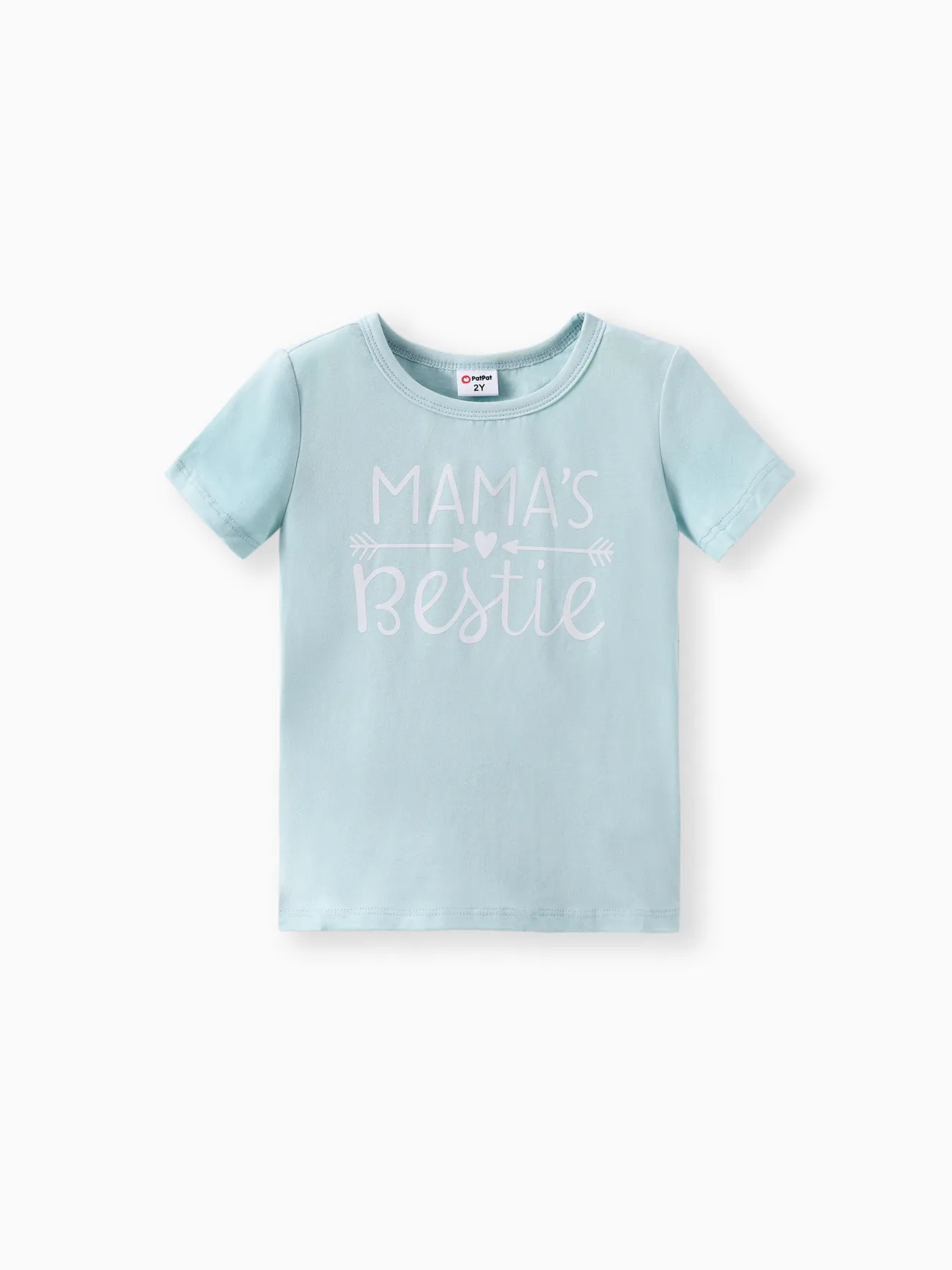 Toddler/Kid Letter Print Short-sleeve Cotton Tee
Toddler/Kid Letter Print Short-sleeve Cotton Tee