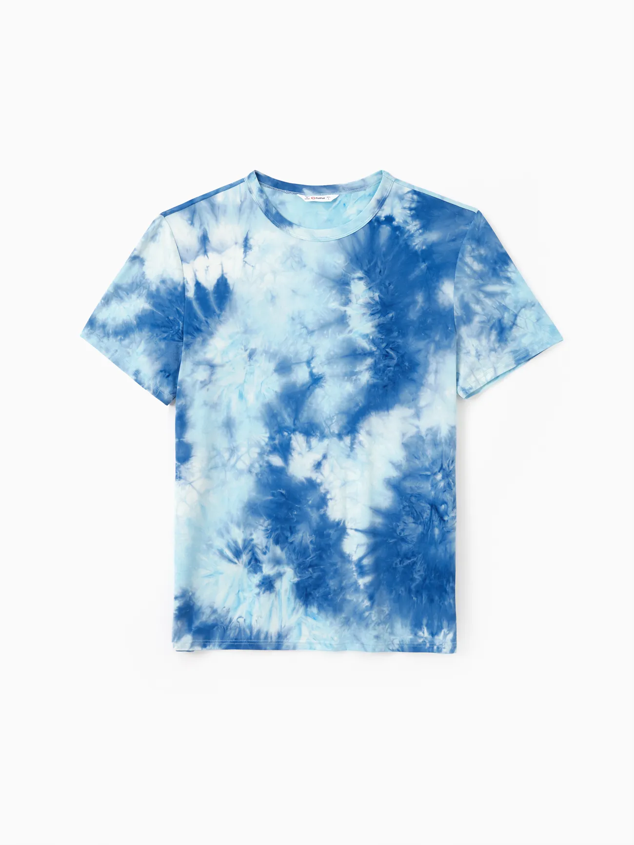 Family Matching Sets Blue Tie-dyed Round Neck Short Sleeves Tee or Irregular Hem Dress
Family Matching Sets Blue Tie-dyed Round Neck Short Sleeves Tee or Irregular Hem Dress