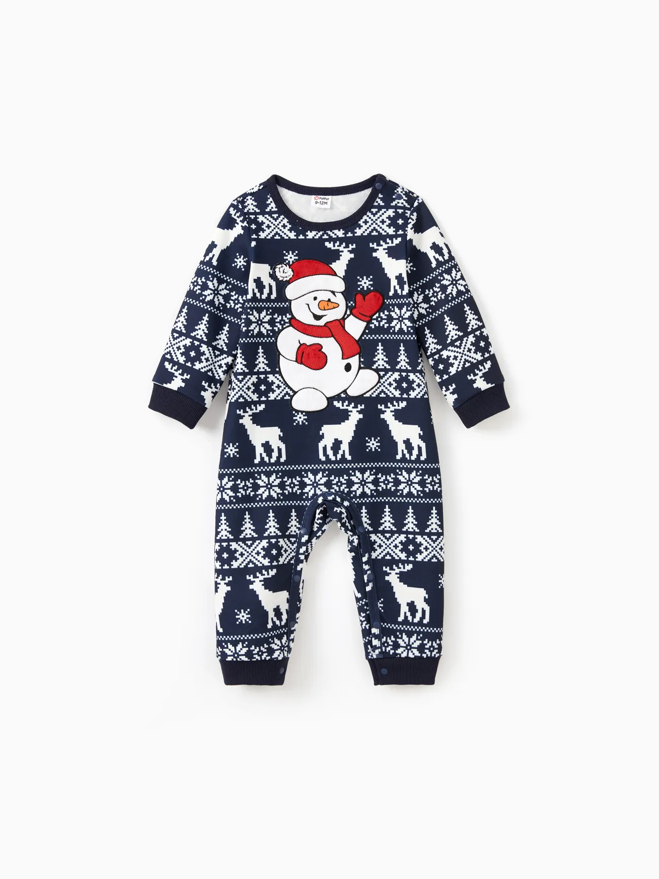 Christmas Family Matching Long Sleeves Whimsical Snowman Big Graphic Allover Pattern Background Tops
Christmas Family Matching Long Sleeves Whimsical Snowman Big Graphic Allover Pattern Background Tops