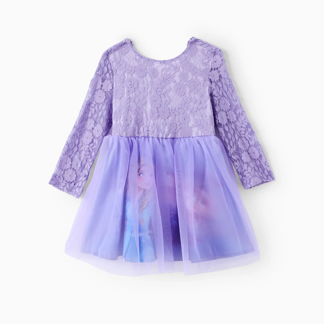 Disney Frozen Toddler Girl 1pc Elsa Lace Bowknot Mesh Long-sleeve Dress
Disney Frozen Toddler Girl 1pc Elsa Lace Bowknot Mesh Long-sleeve Dress