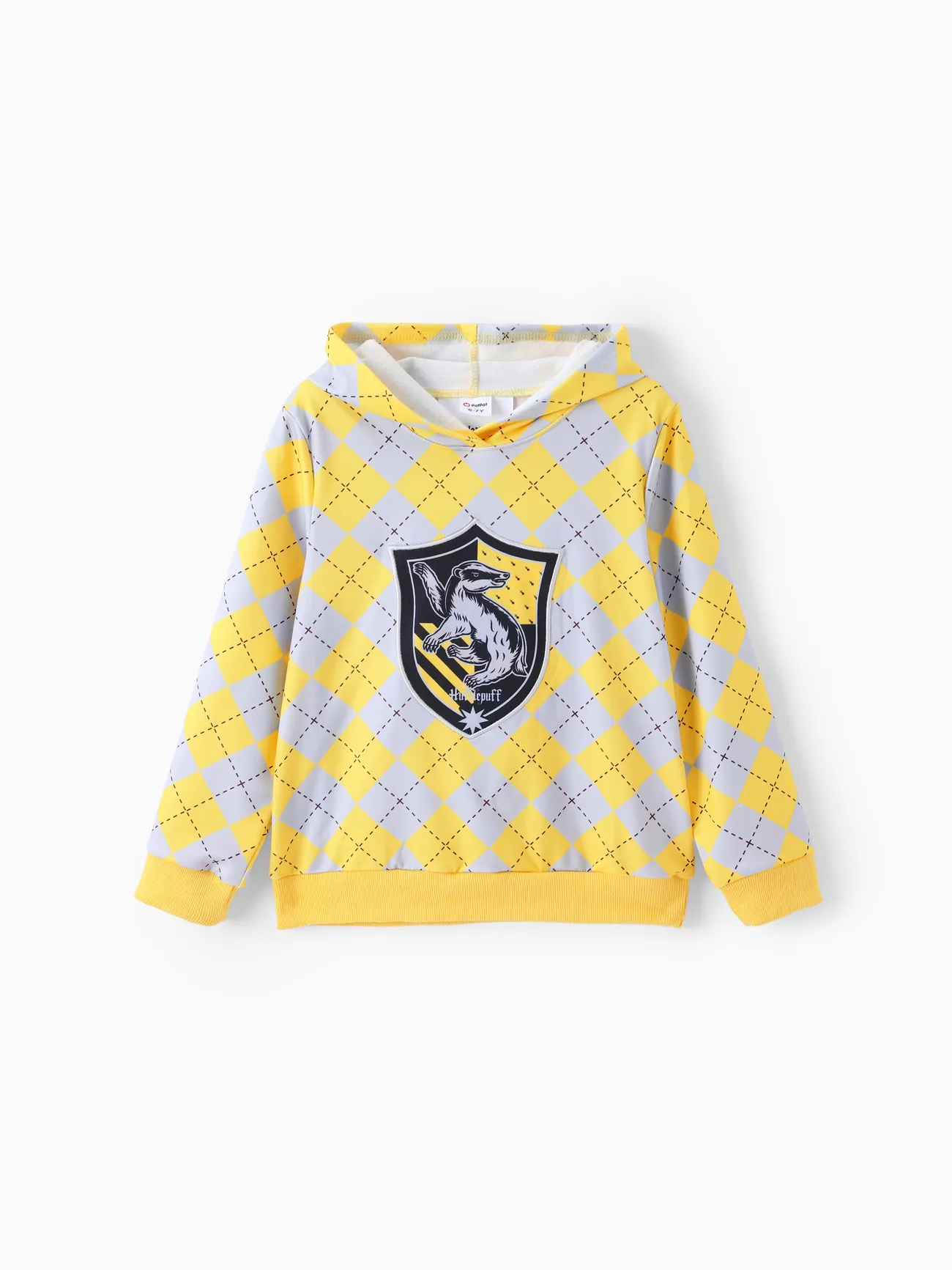 Harry Potter Kid Girl/Boy 1pc Plaid Badge Hoodie
Harry Potter Kid Girl/Boy 1pc Plaid Badge Hoodie