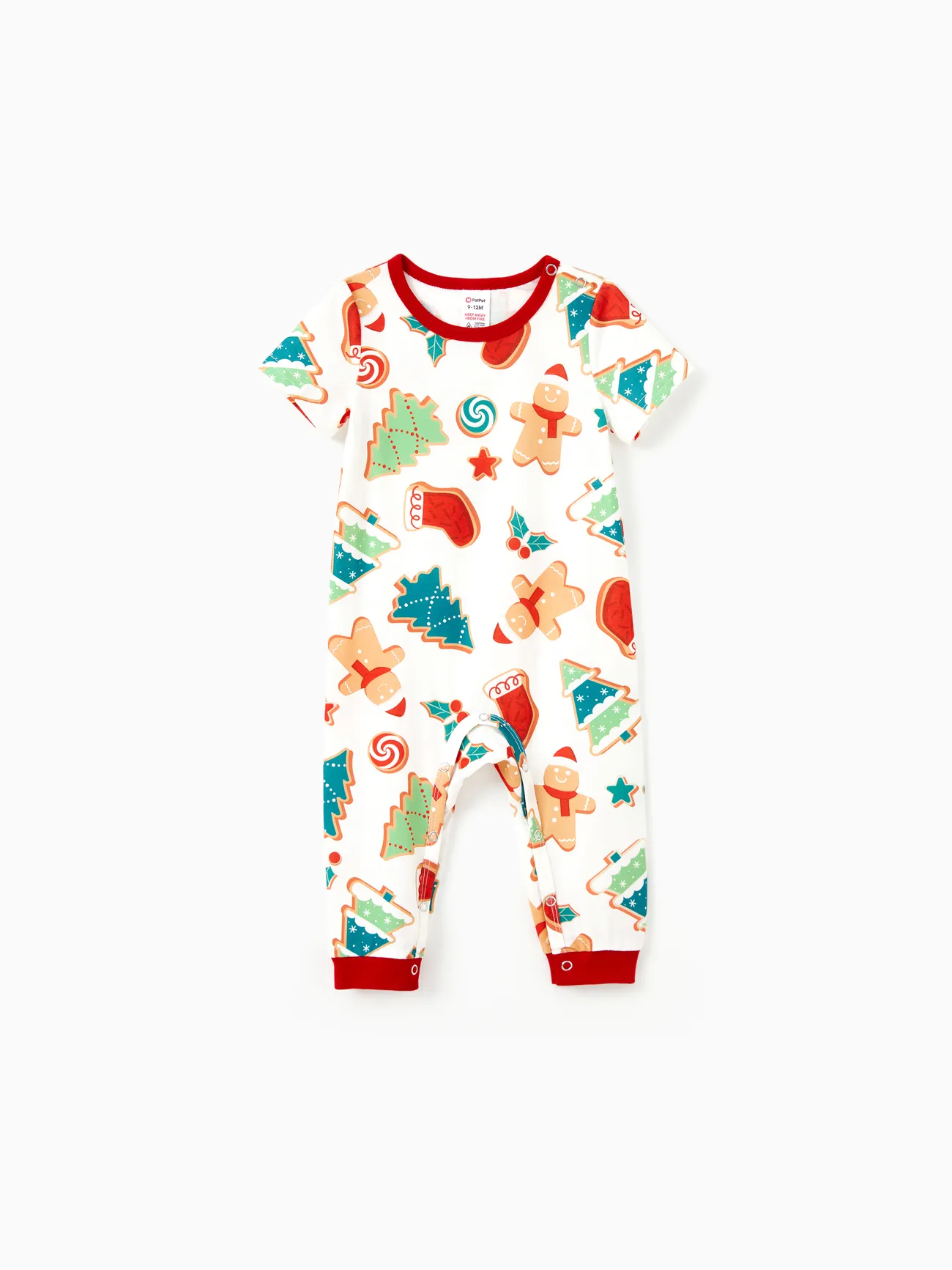 Christmas Family The Cookies Crew Gingerbread Man Pajamas Sets with Drawstring and Pockets
Christmas Family The Cookies Crew Gingerbread Man Pajamas Sets with Drawstring and Pockets