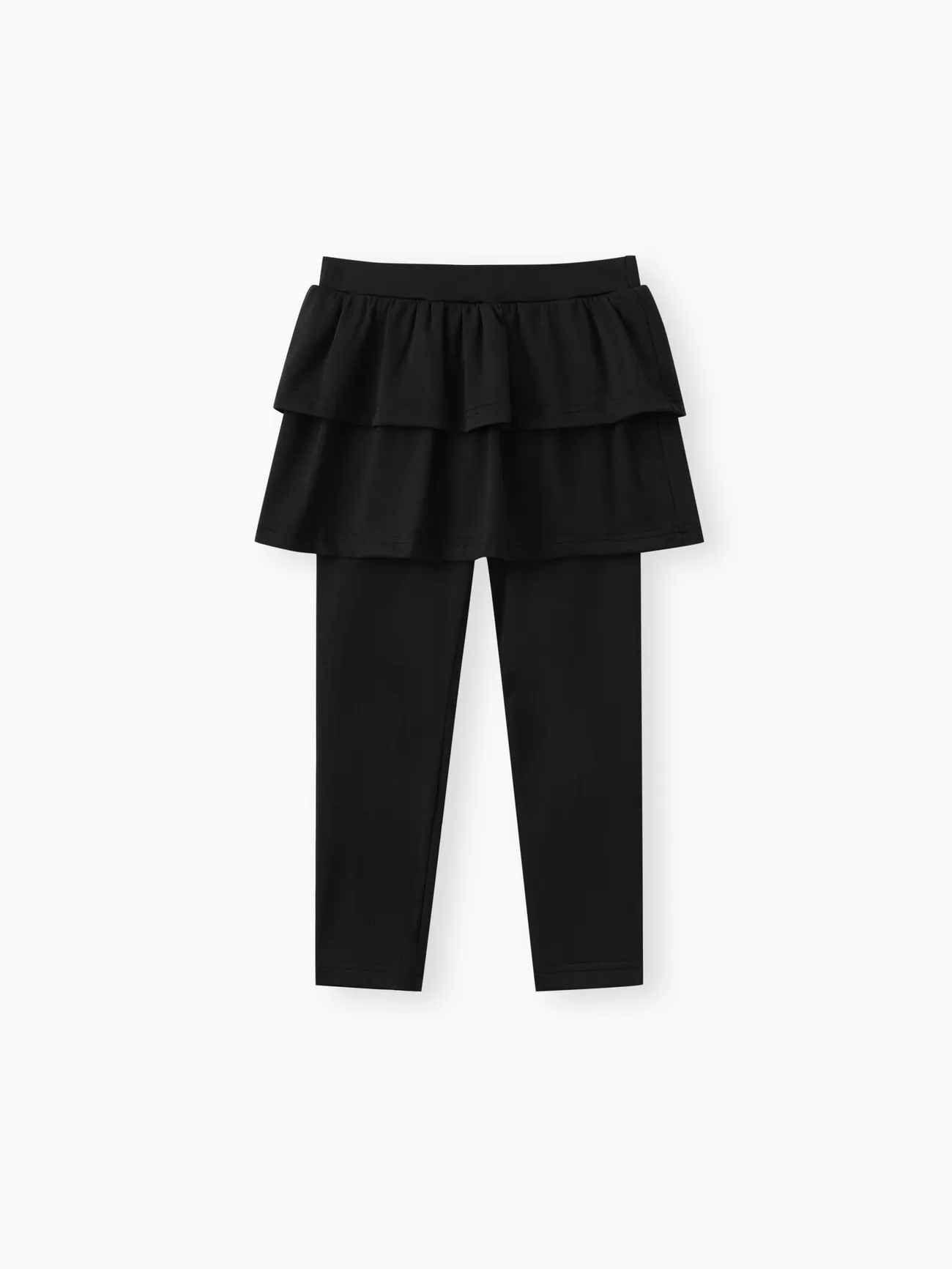 Kid Girl Solid Color Elasticized Skirt Leggings
Kid Girl Solid Color Elasticized Skirt Leggings