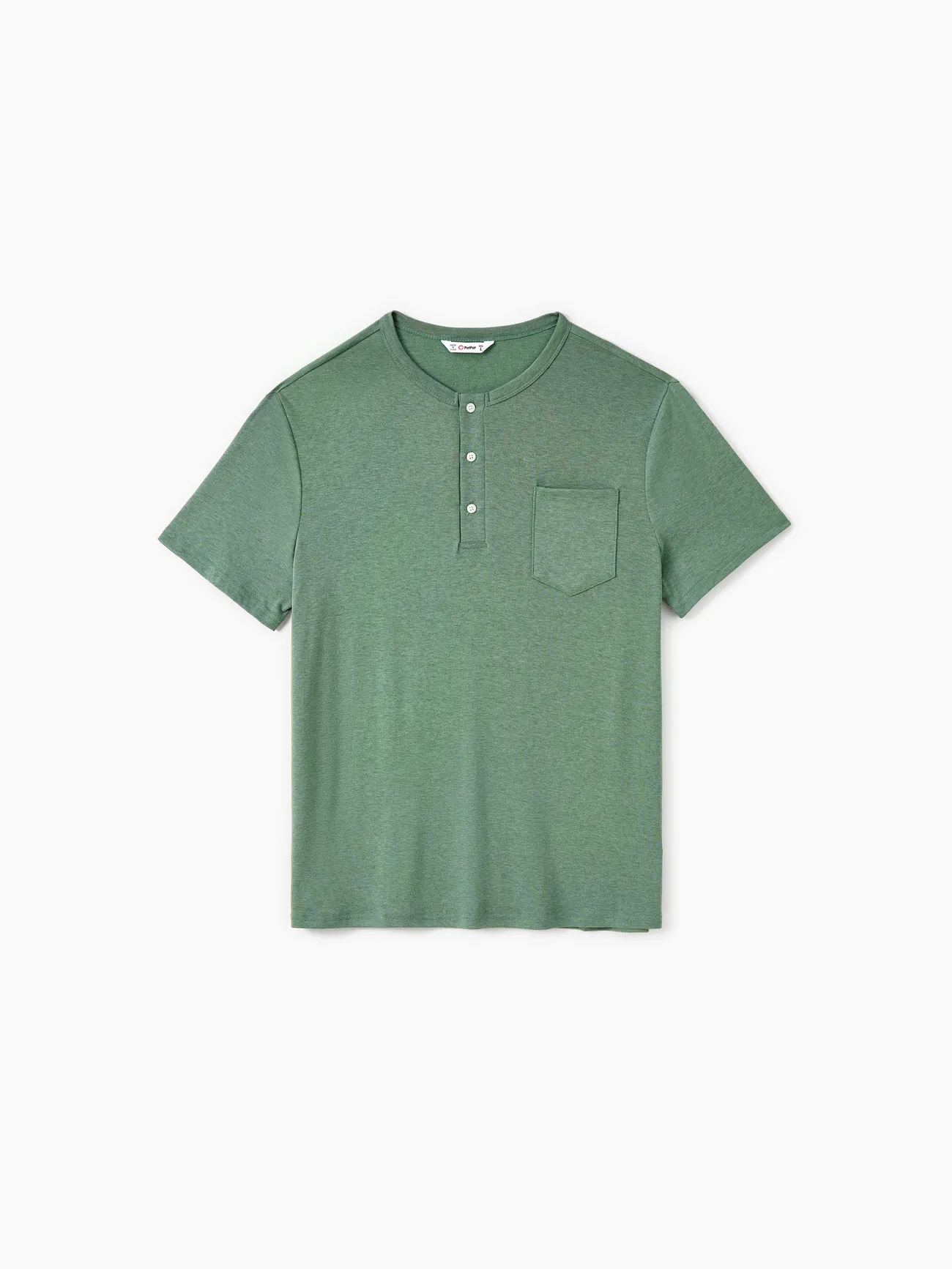 Family Matching Sets Round Neck Button Solid Color/Raglan-Sleeve Tee or Green Tank Irregular Hem Ruffle Trim Dress
Family Matching Sets Round Neck Button Solid Color/Raglan-Sleeve Tee or Green Tank Irregular Hem Ruffle Trim Dress