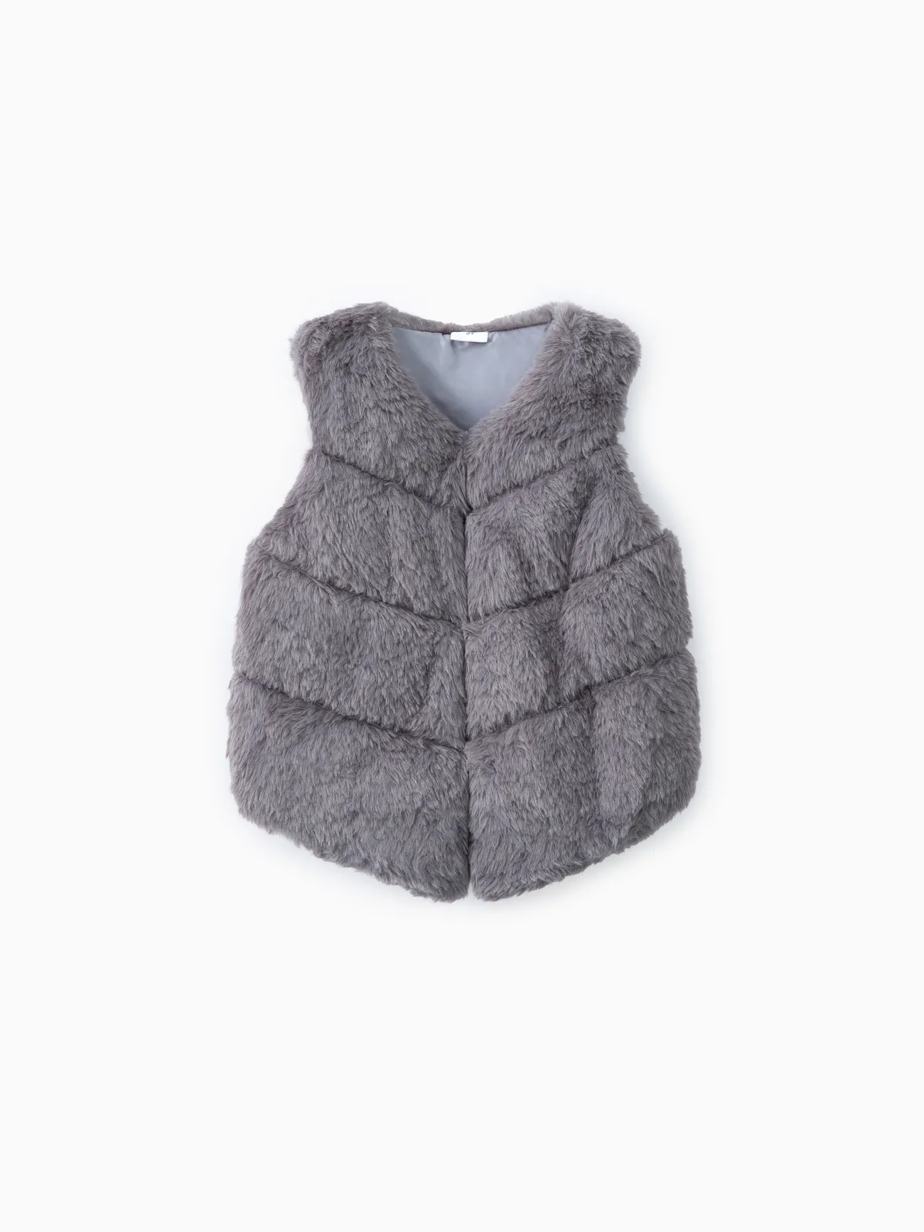 Toddler Girl Trendy Button Design Fuzzy Faux Fur Vest Coat
Toddler Girl Trendy Button Design Fuzzy Faux Fur Vest Coat