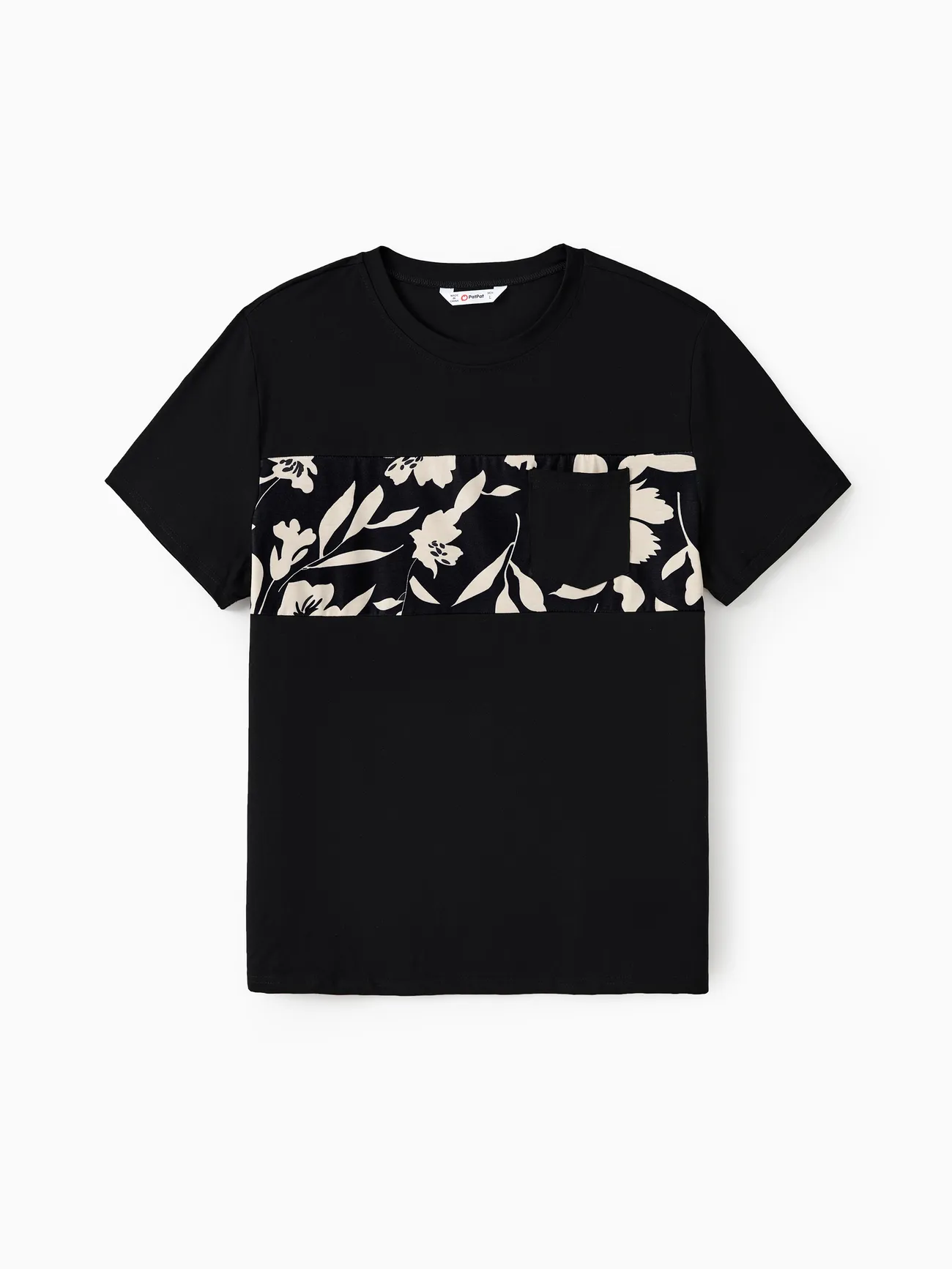 Family Matching Sets Black Floral Panel Tee or Henley Neck Button Top Spliced Floral Bottom Dress
Family Matching Sets Black Floral Panel Tee or Henley Neck Button Top Spliced Floral Bottom Dress