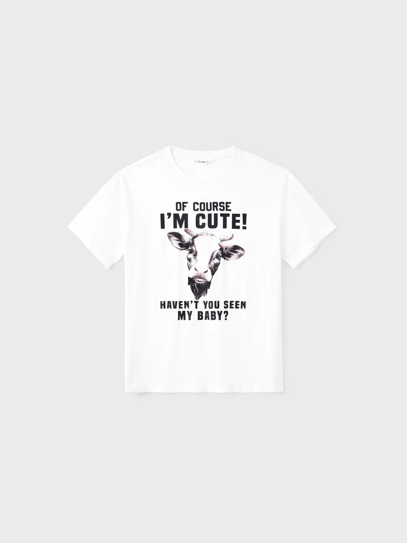 Family Matching Farm Style Solid Color Short Sleeves Cow Pattern Graphic Tops
Family Matching Farm Style Solid Color Short Sleeves Cow Pattern Graphic Tops