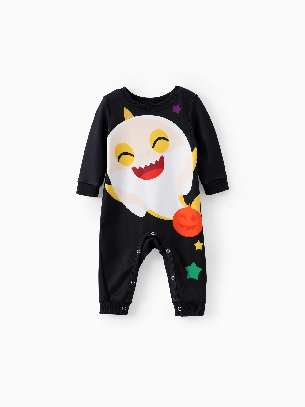 Baby Shark Family Matching Halloween Pumpkin Graphic Print Hoodie/Jumpsuit
Baby Shark Family Matching Halloween Pumpkin Graphic Print Hoodie/Jumpsuit