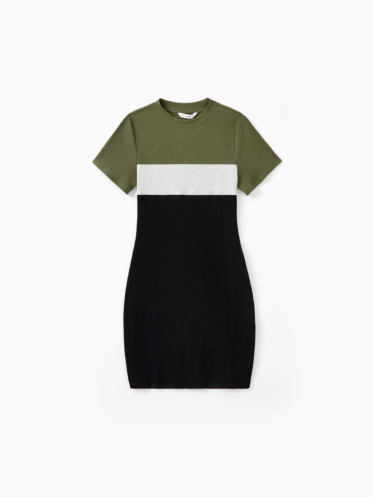 Family Matching Sets Ribbed Three-Color Block Short Sleeves Tee or Bodycon Dress
Family Matching Sets Ribbed Three-Color Block Short Sleeves Tee or Bodycon Dress