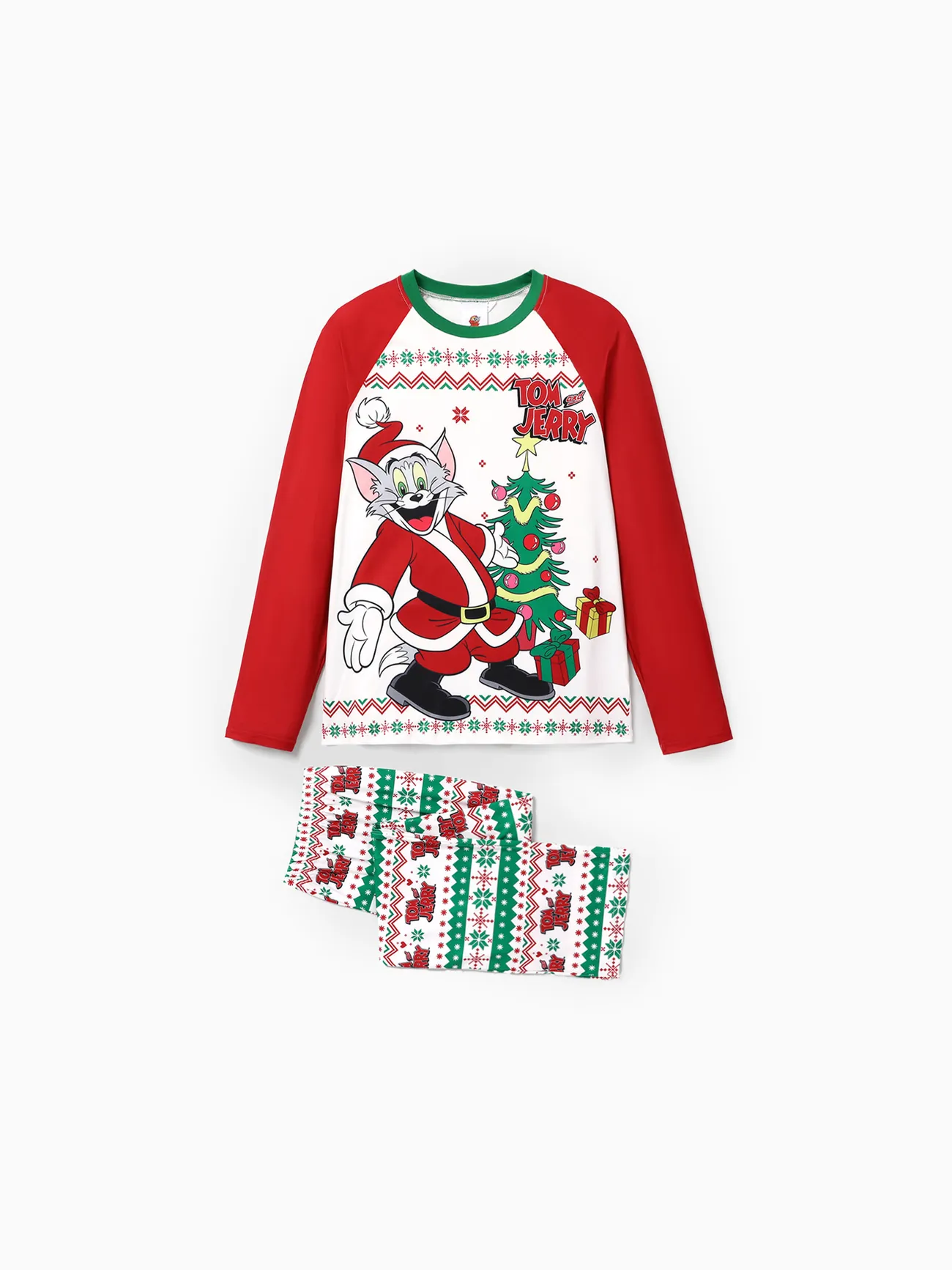 Tom and Jerry Family Matching Joyly Christmas Character Print Pajamas Sets (Flame Resistant)
Tom and Jerry Family Matching Joyly Christmas Character Print Pajamas Sets (Flame Resistant)