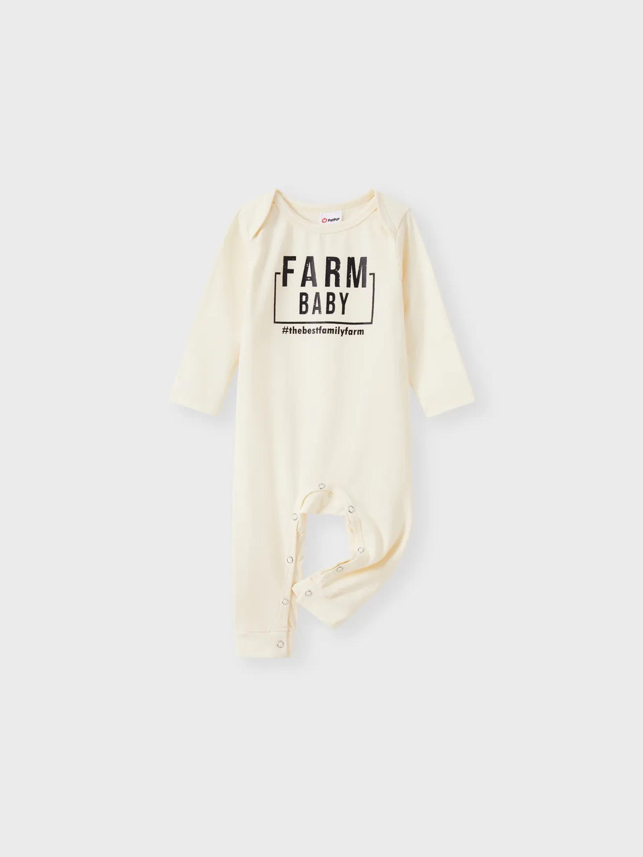 Family Farm Matching Long Sleeves Cotton Round Neck Solid Color Tops
Family Farm Matching Long Sleeves Cotton Round Neck Solid Color Tops