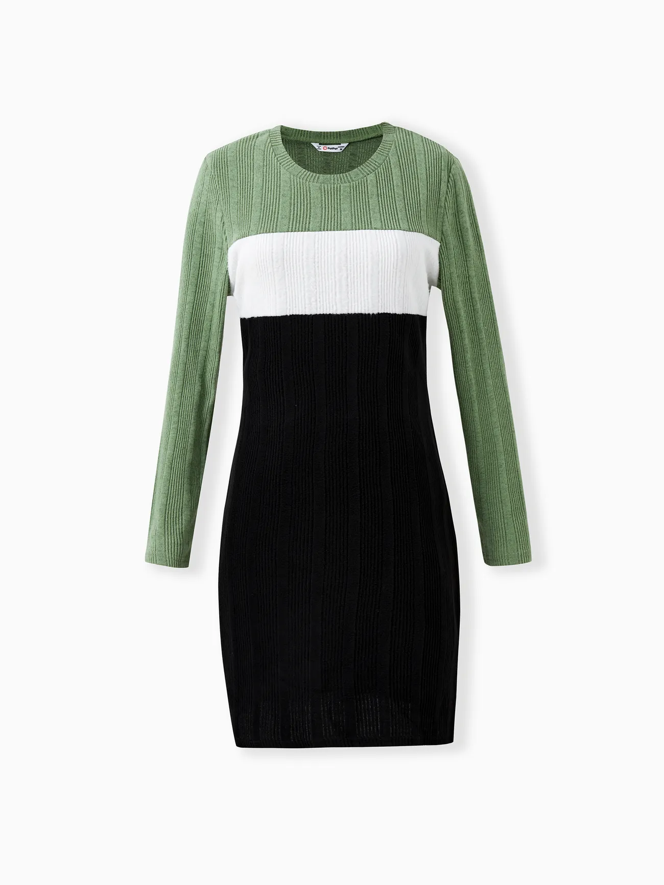Family Matching Sets Green Color Block Long Sleeves Ribbed Tops/Dress/Romper
Family Matching Sets Green Color Block Long Sleeves Ribbed Tops/Dress/Romper