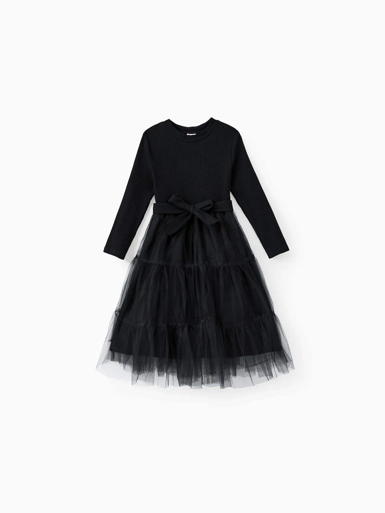 Family Matching Sets Black Plaid Shirt or Elegant Ribbed Top Flowy Tulle Mesh Dress
Family Matching Sets Black Plaid Shirt or Elegant Ribbed Top Flowy Tulle Mesh Dress