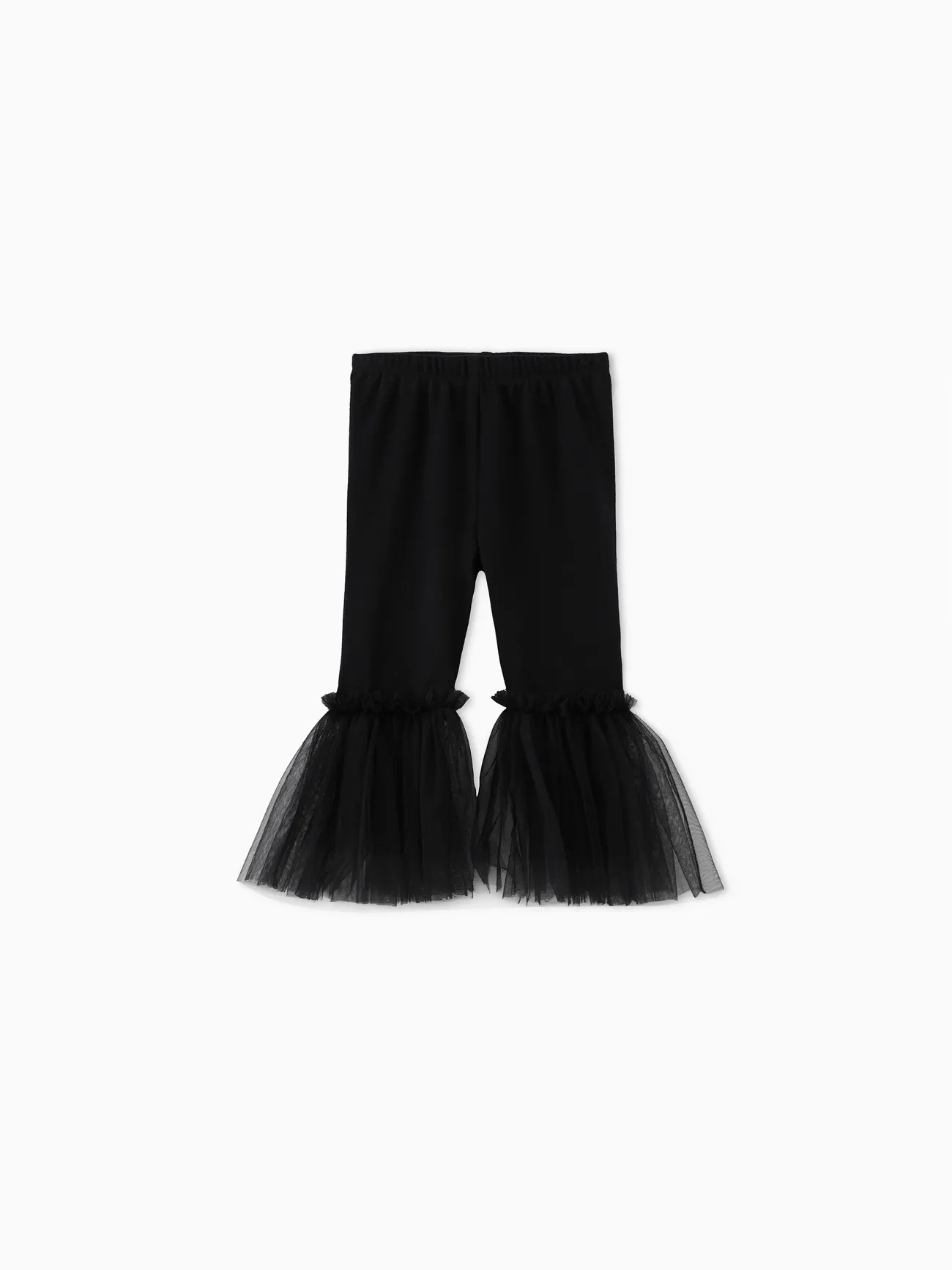 Baby Girl Solid Color Mesh Splice Leggings
Baby Girl Solid Color Mesh Splice Leggings