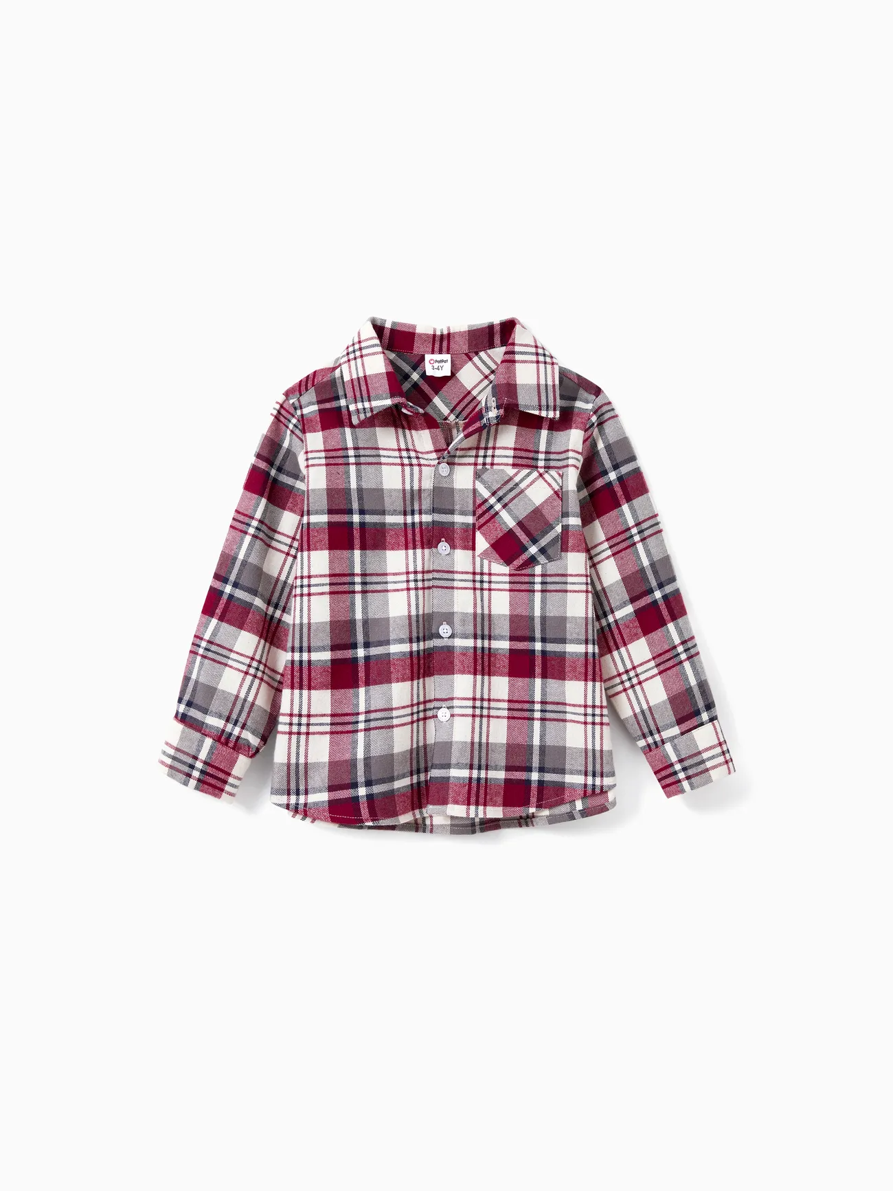 Family Matching Sets Plaid Shirt or Red Wine Lace Ruffle Sleeve A-Line Dress
Family Matching Sets Plaid Shirt or Red Wine Lace Ruffle Sleeve A-Line Dress