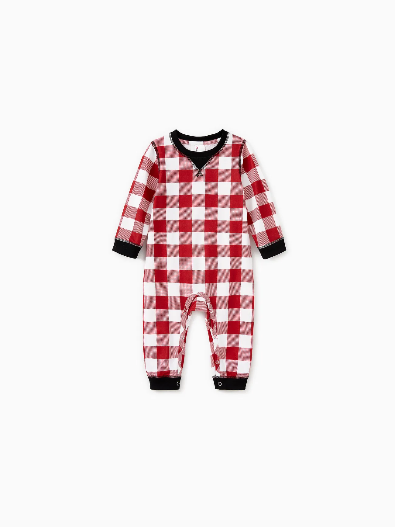 Christmas Family Matching Red and White Checkered Plaid Pajamas Sets with Drawstring and Pockets
Christmas Family Matching Red and White Checkered Plaid Pajamas Sets with Drawstring and Pockets