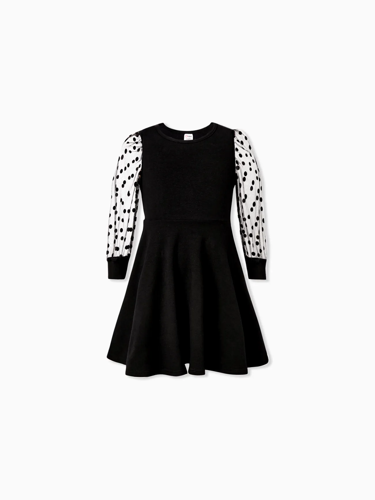 Mommy and Me Black Long Mesh Sleeves Cotton Bodycon Dresses
Mommy and Me Black Long Mesh Sleeves Cotton Bodycon Dresses