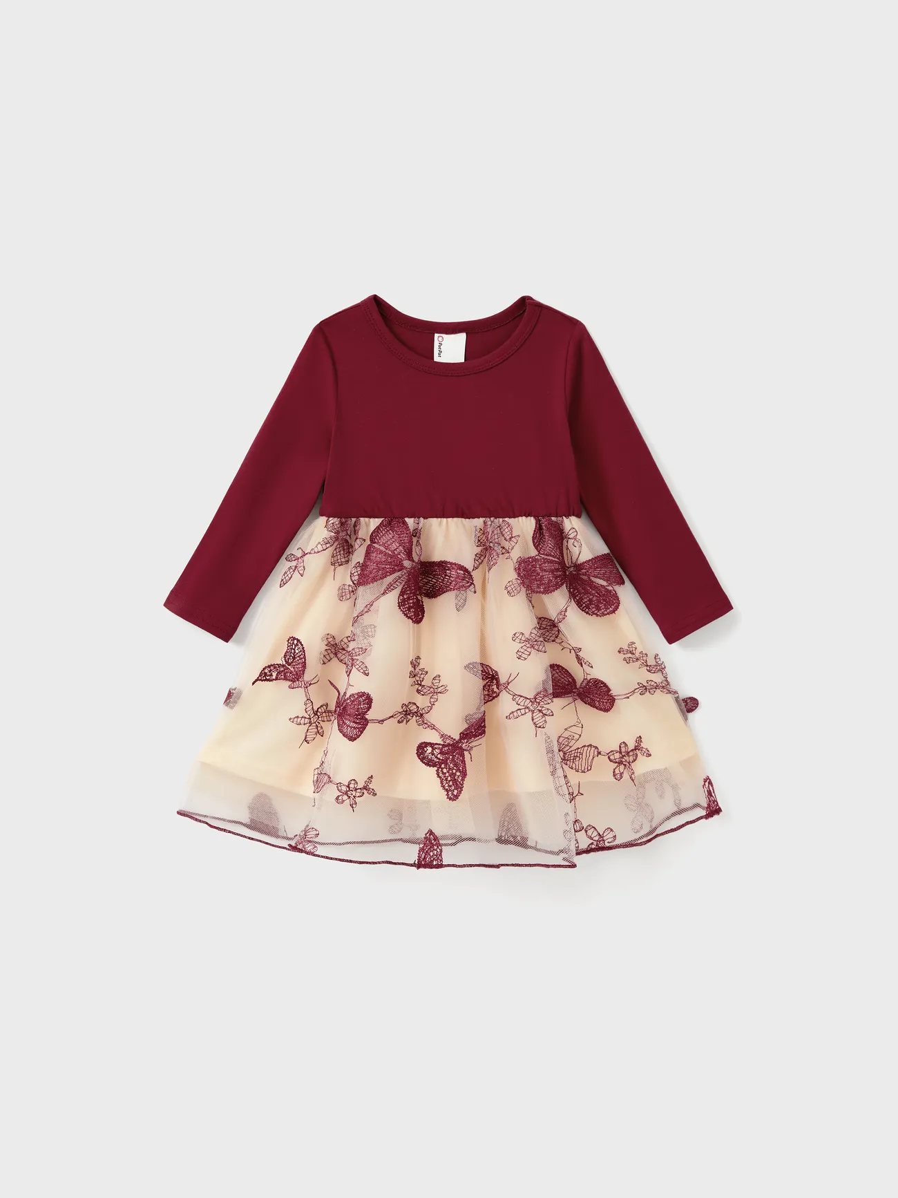 Family Matching Sets Long Sleeves Sweatshirt or Off-Shoulder Butterfly Embroidered Tulle Dress
Family Matching Sets Long Sleeves Sweatshirt or Off-Shoulder Butterfly Embroidered Tulle Dress